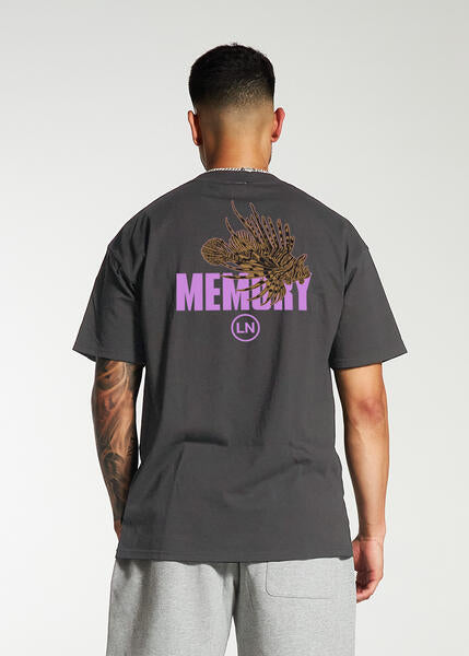 Lion Fish Tee (Vintage Black)