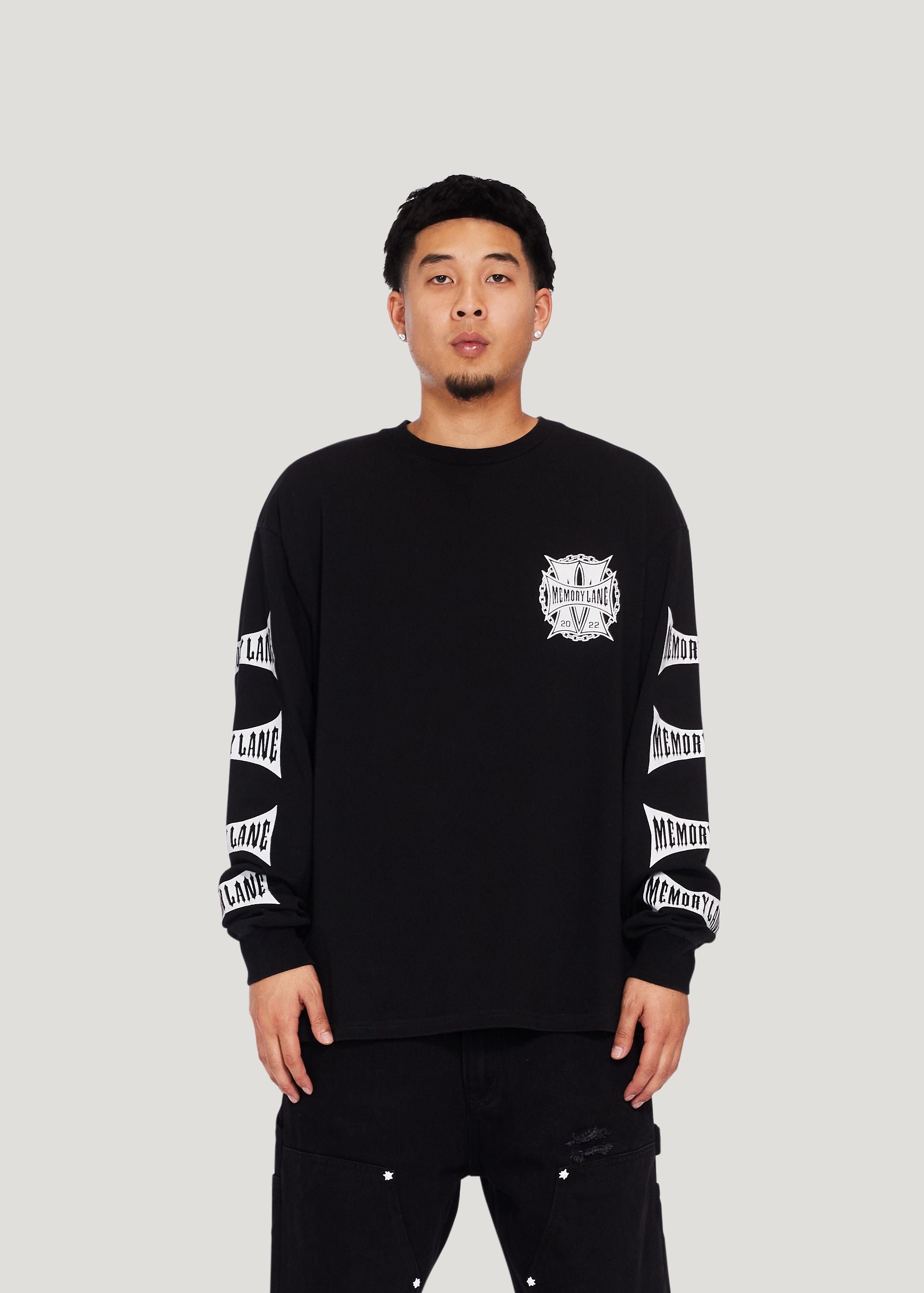 Reaper Long Sleeve Tee (Vintage Black)