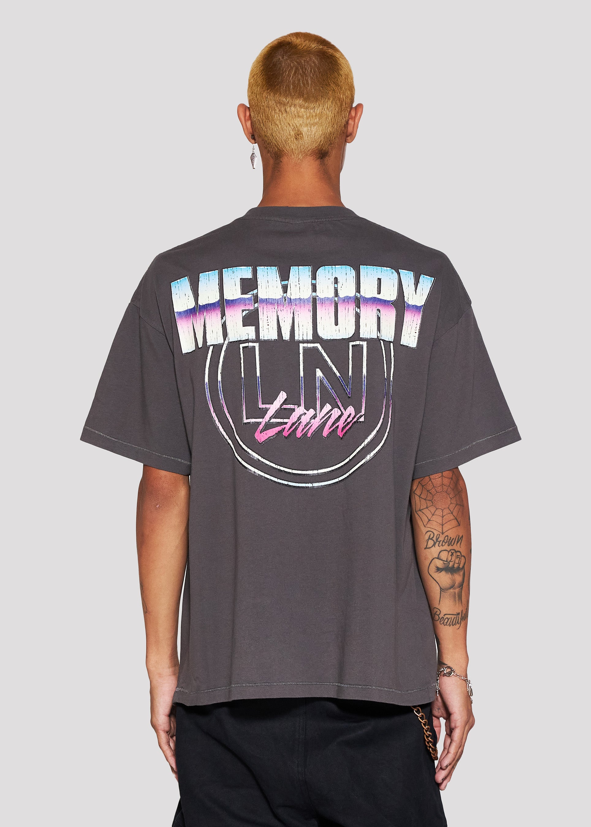 Chrome Tee (Vintage Black)