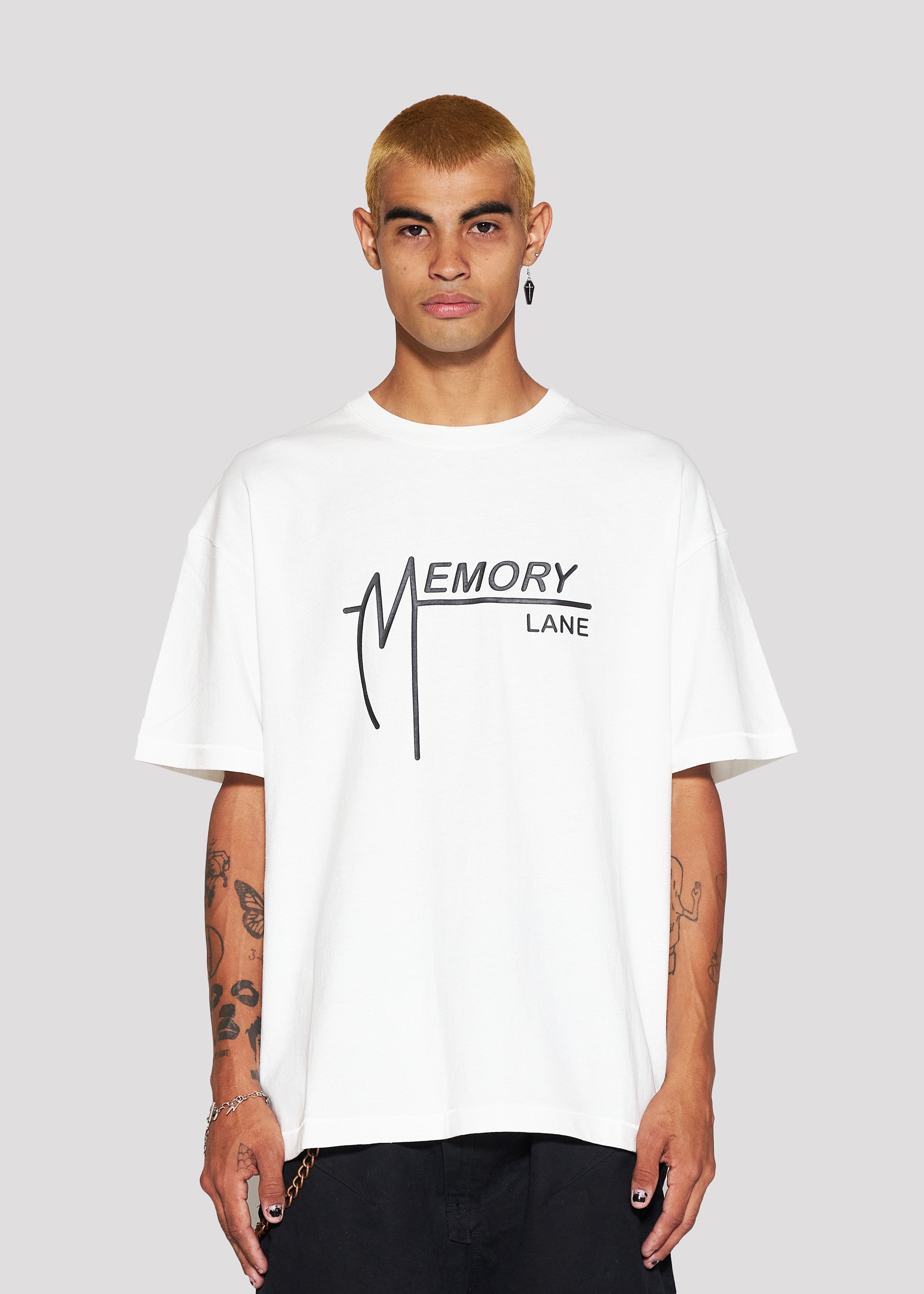 Vintage Label Tee (Off White)