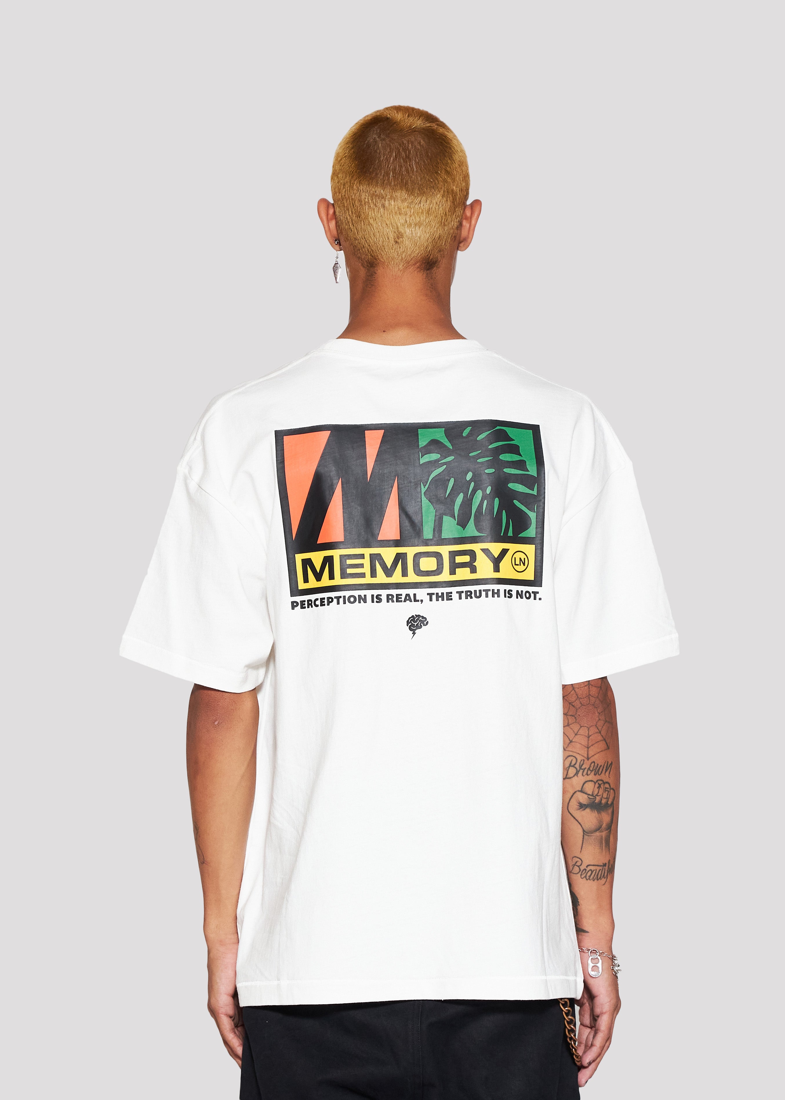 Vintage Label Tee (Off White)