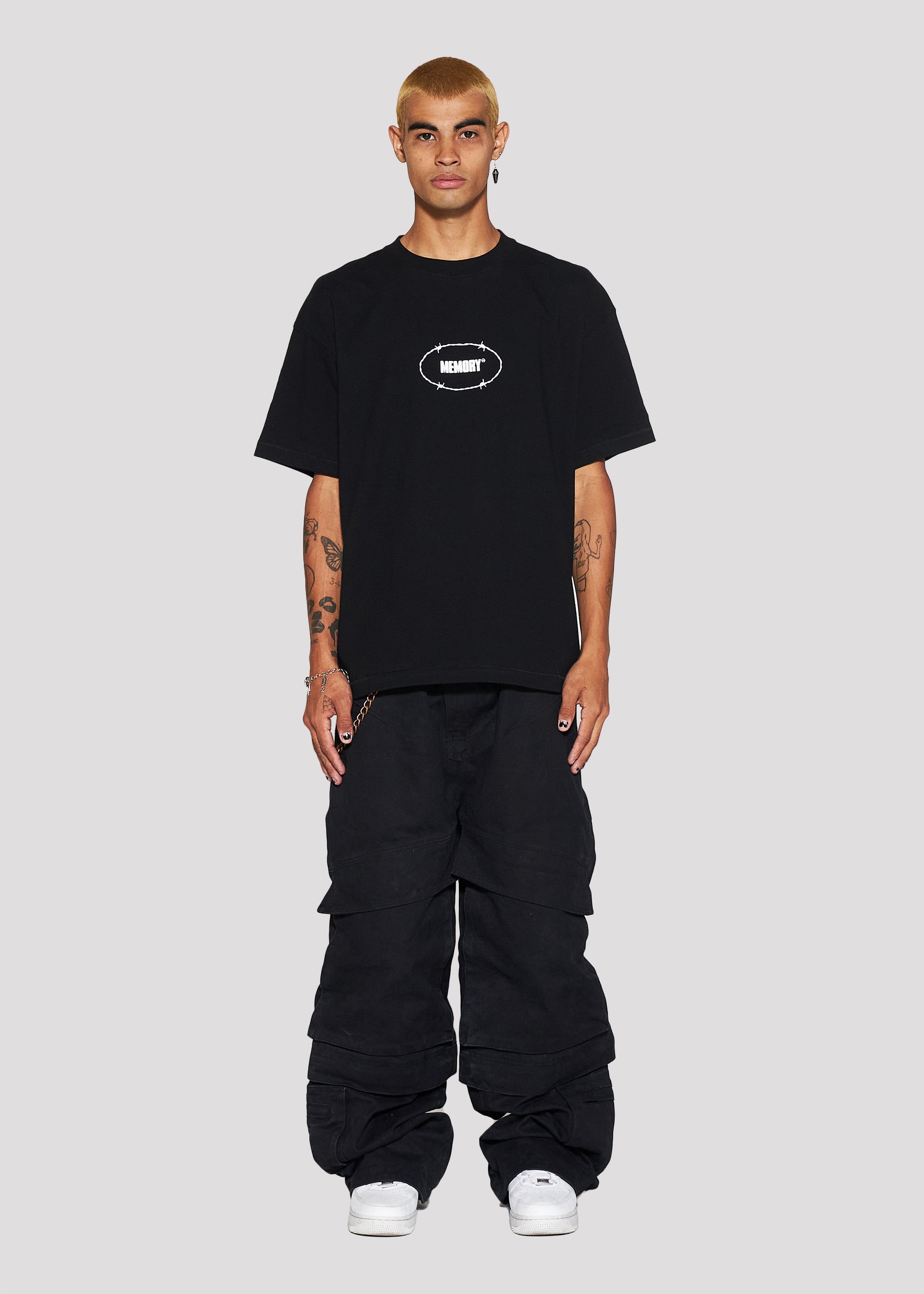 Barb Wire Tee (Black)