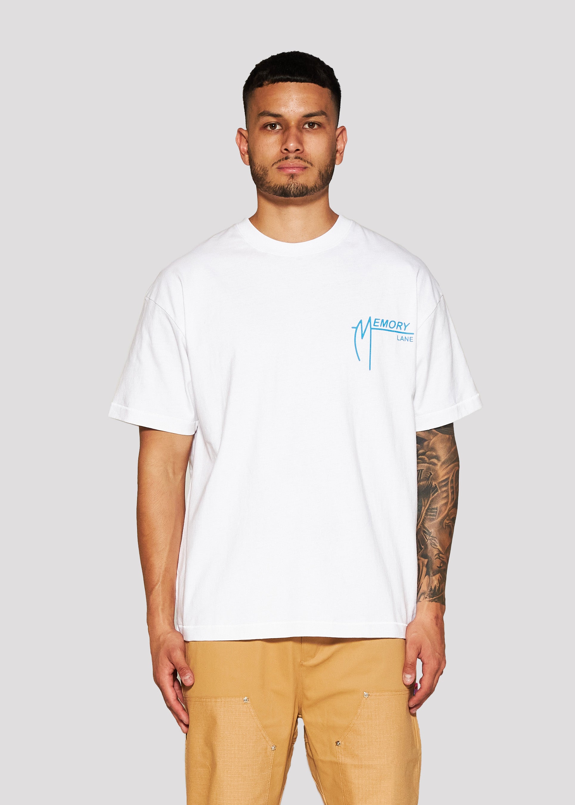 Vintage Label Tee (White)
