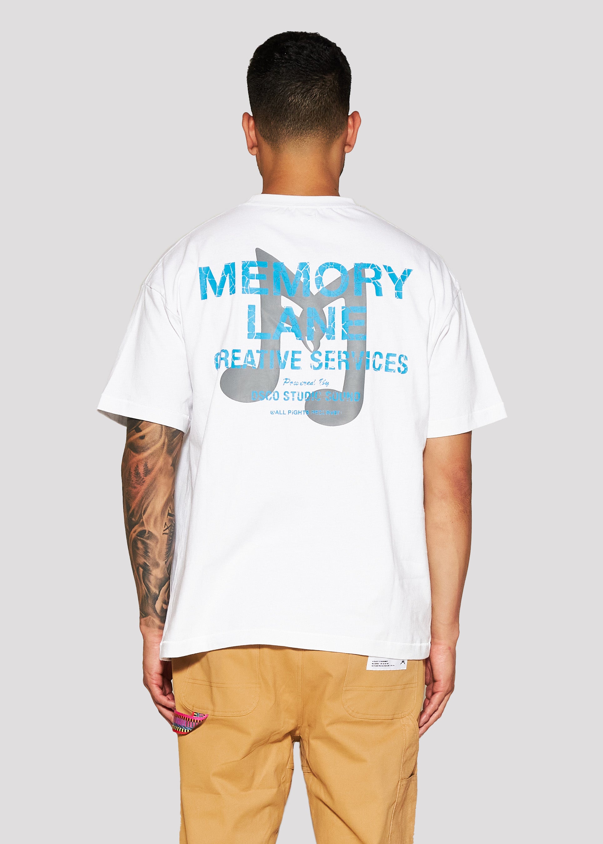 Vintage Label Tee (White)