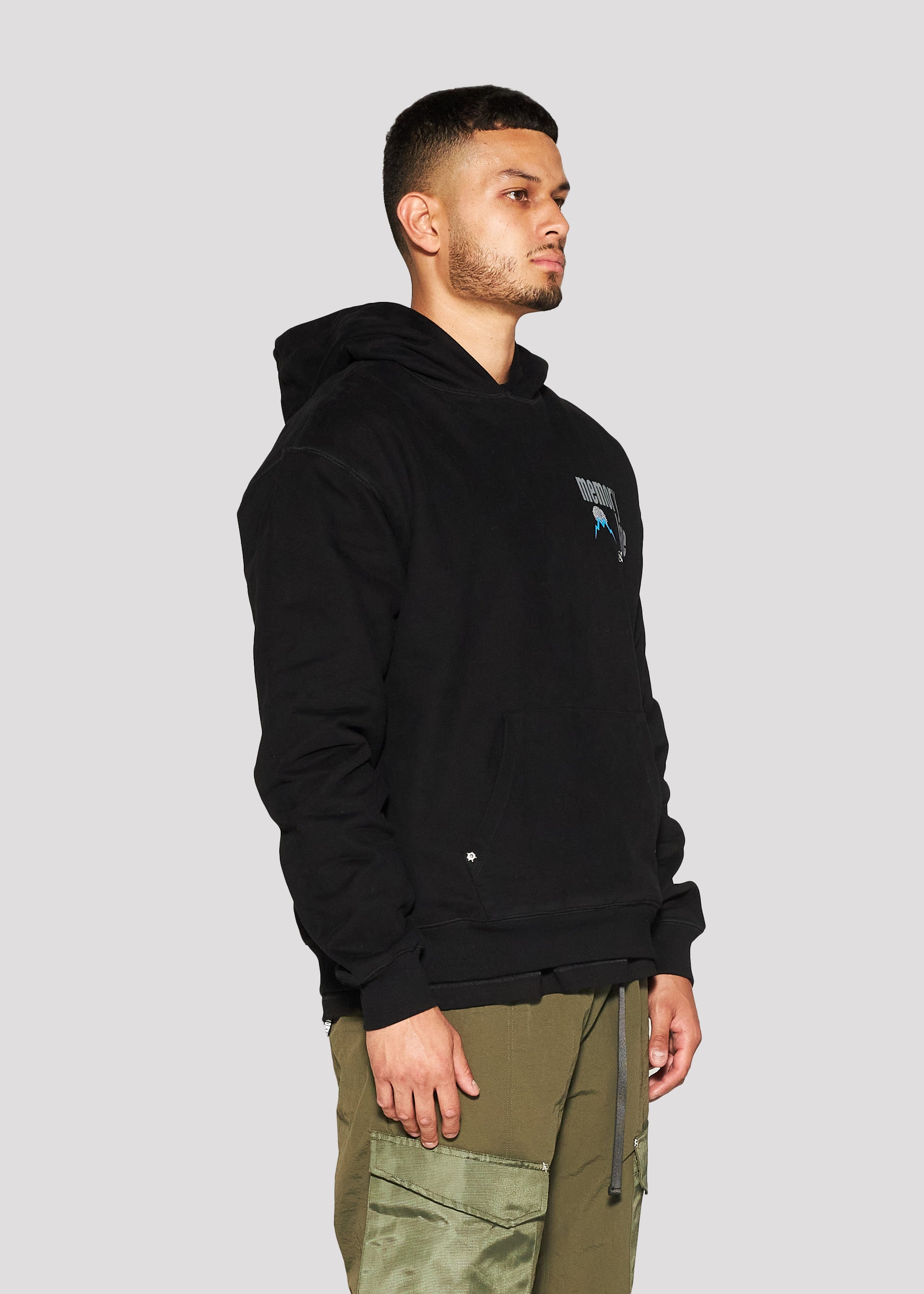 Bluesy Hoodie (Black)