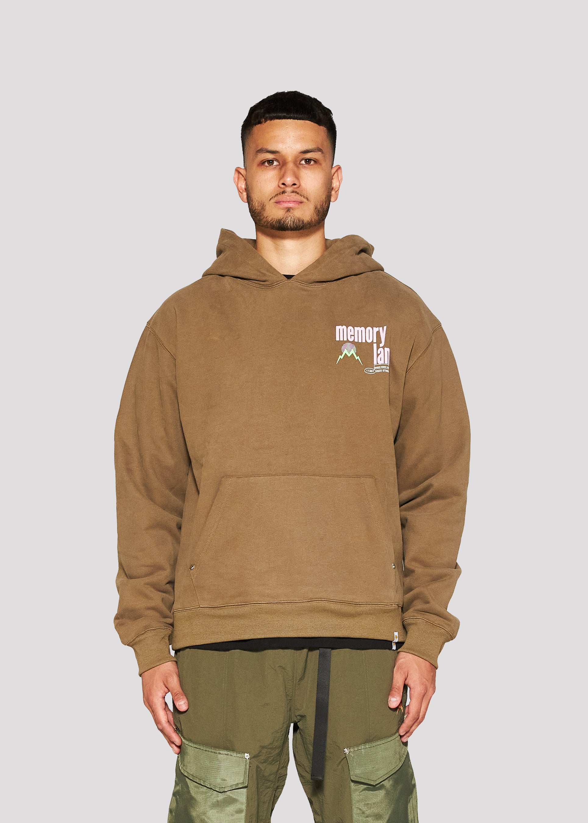 Bluesy Hoodie (Olive)