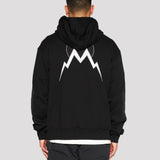 Mount M Zip Hoodie (Black)
