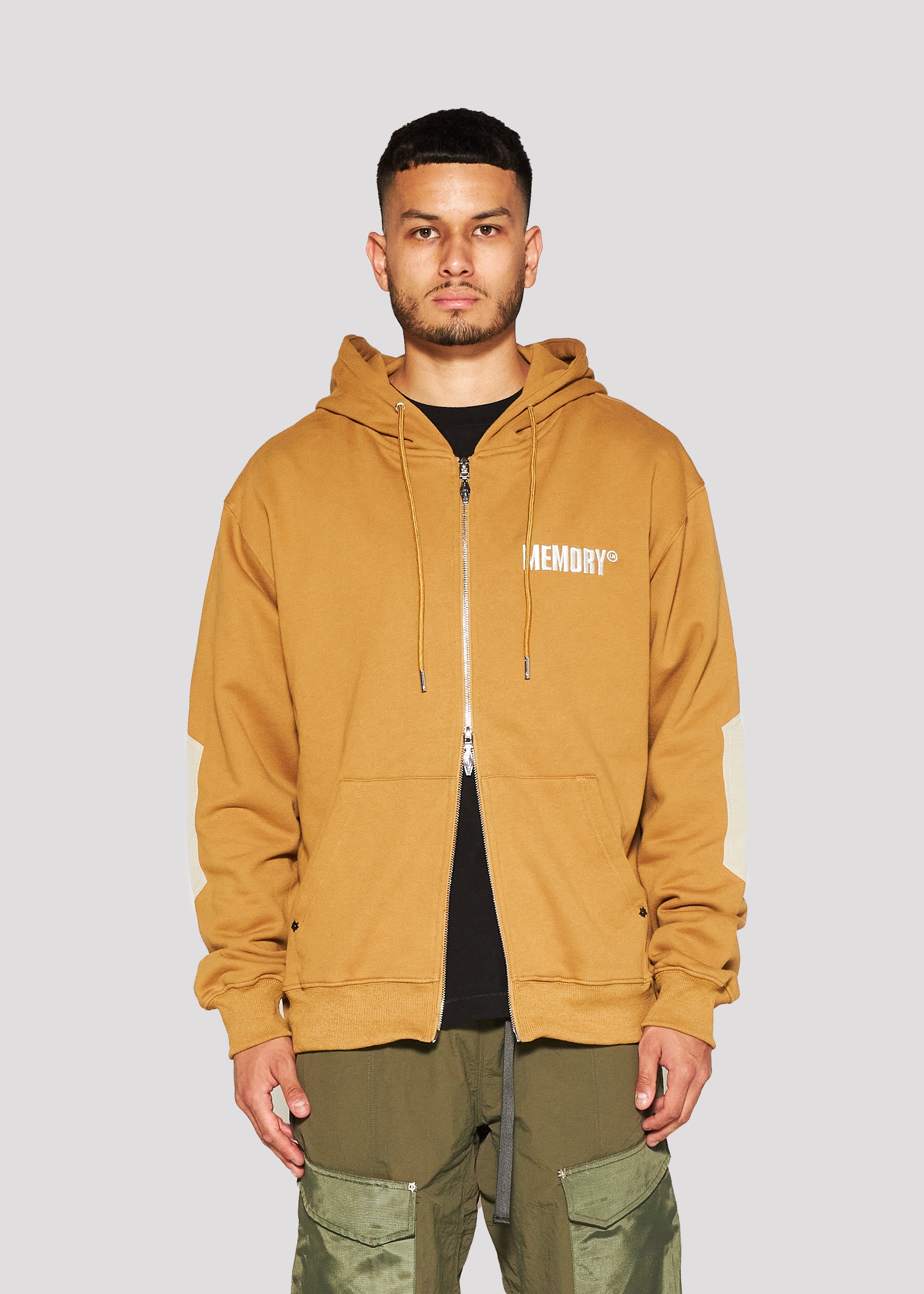 Mount M Zip Hoodie (Rust)