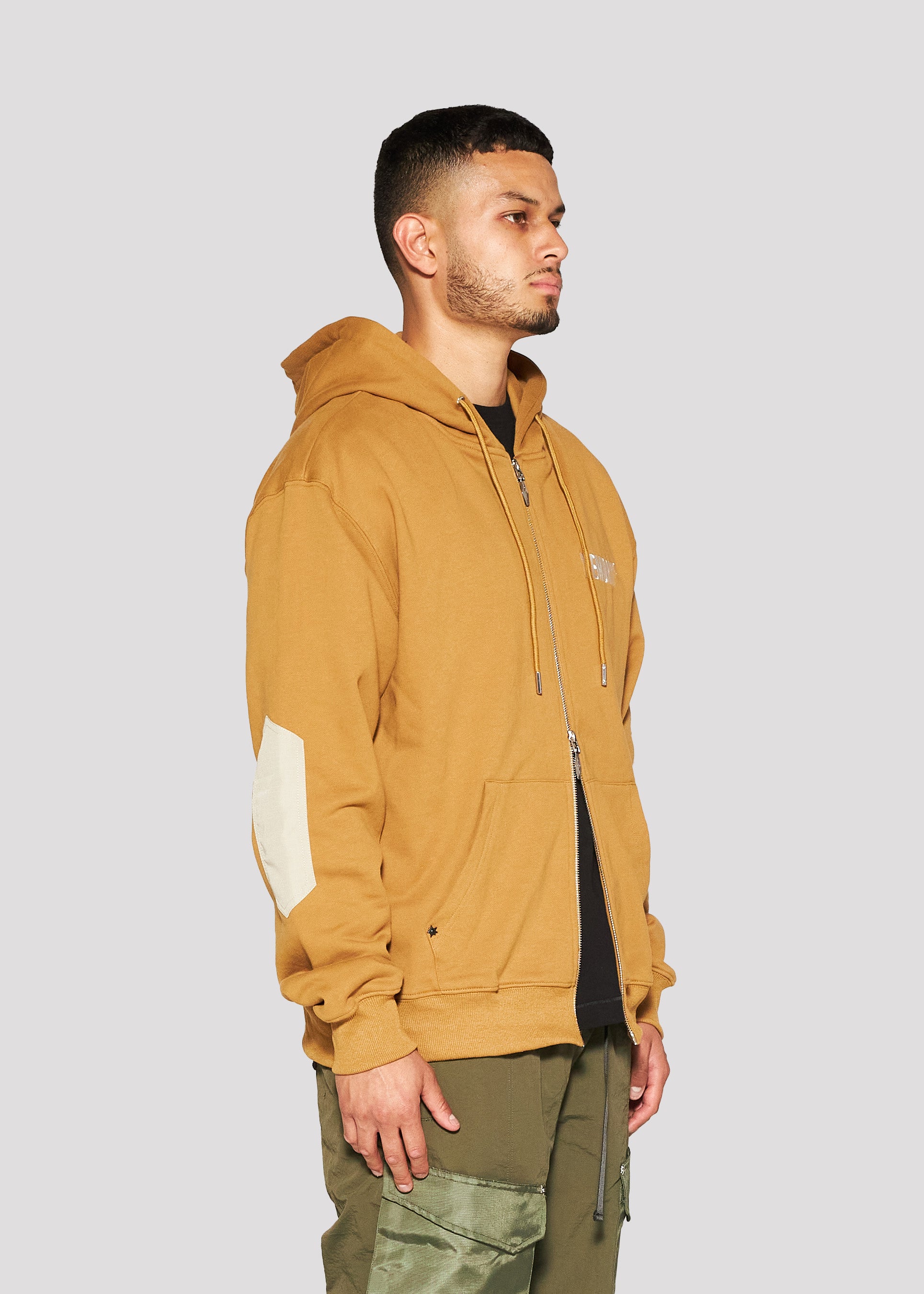 Mount M Zip Hoodie (Rust)