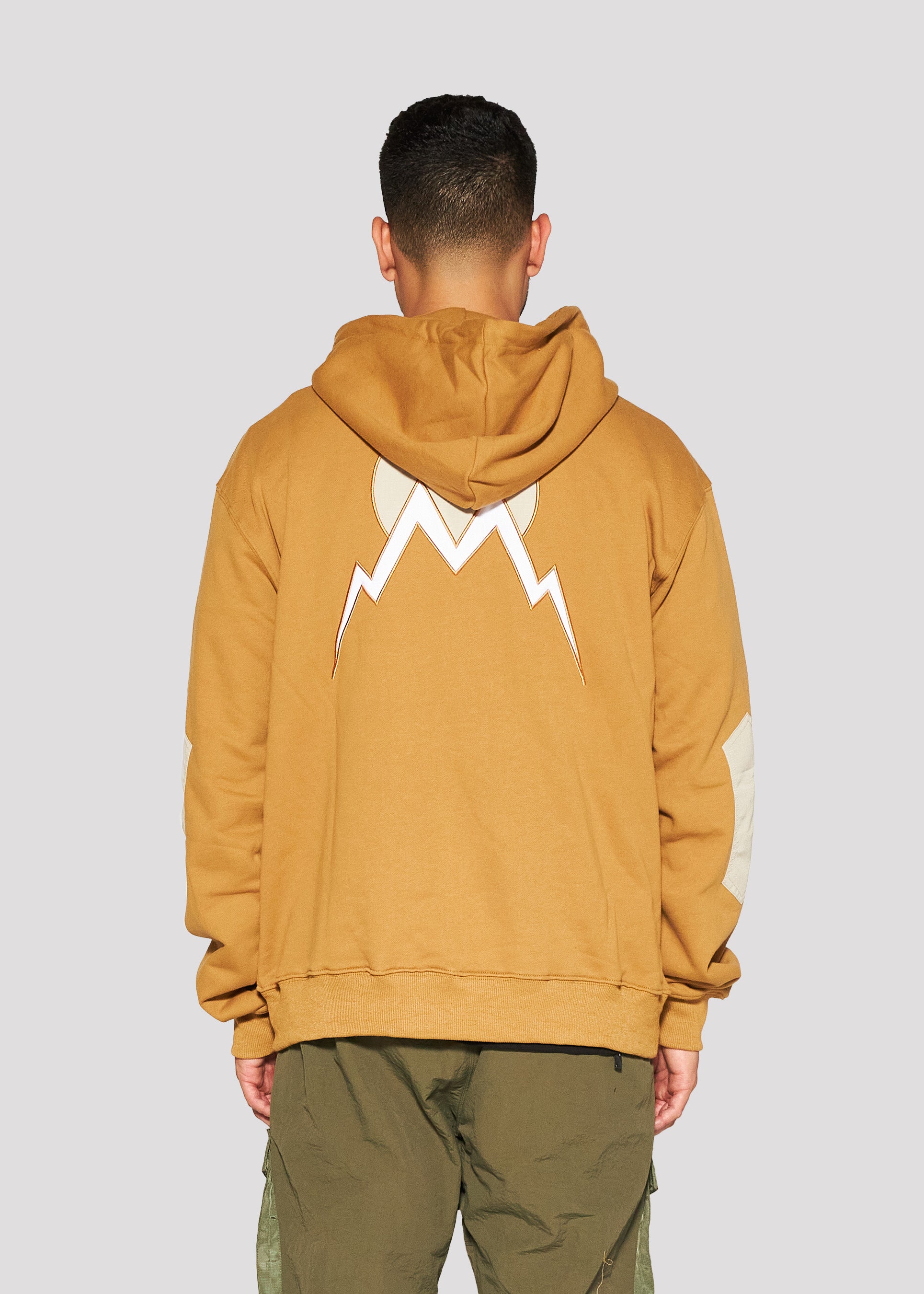 Mount M Zip Hoodie (Rust)