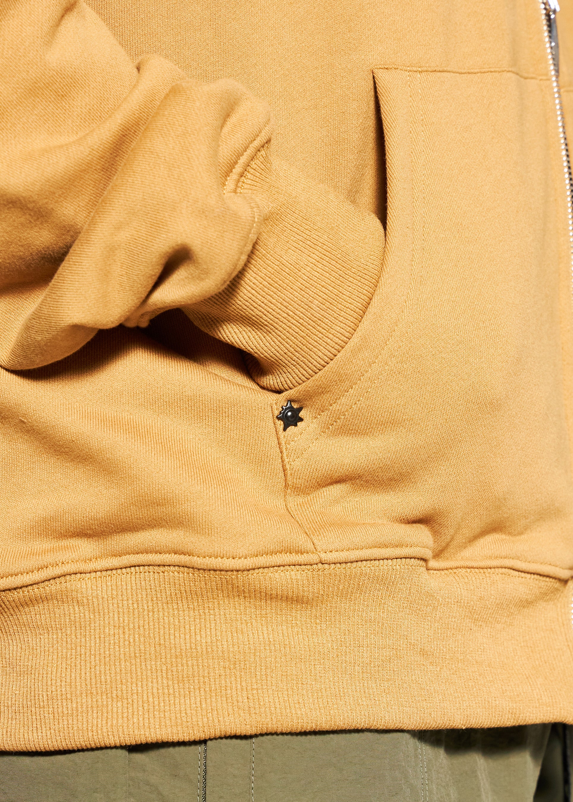 Mount M Zip Hoodie (Rust)
