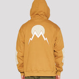 Mount M Zip Hoodie (Rust)