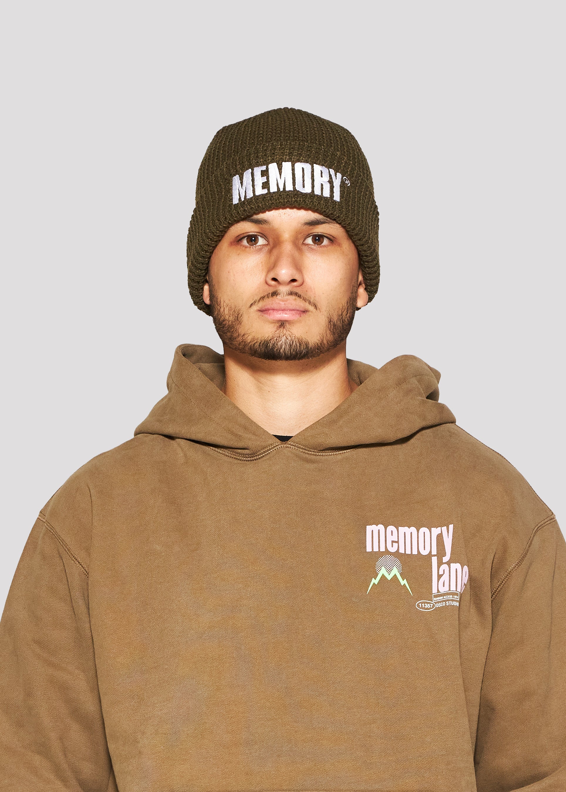 Core Logo Beanie (Olive)