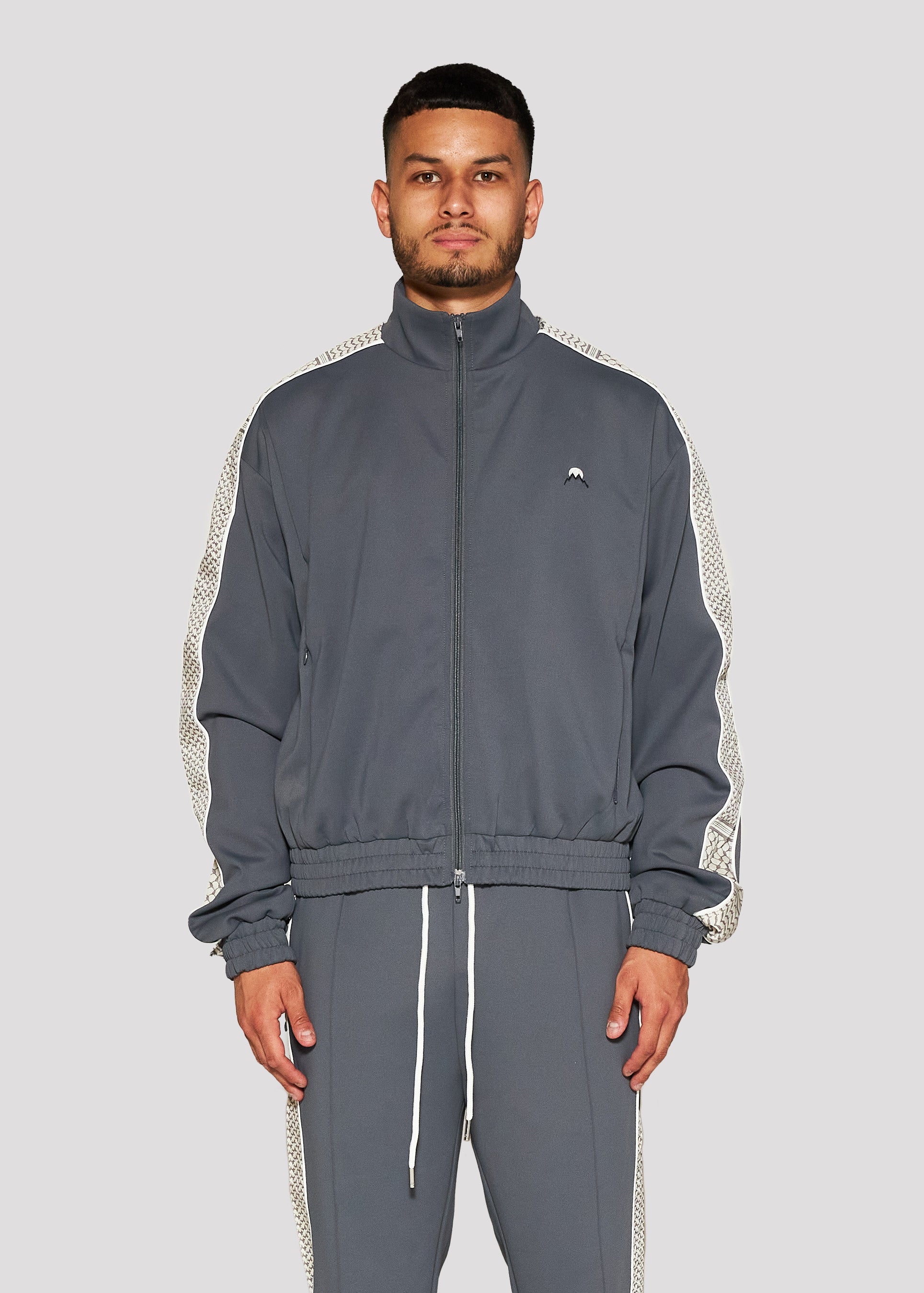 Shemagh Track Jacket (Gray)