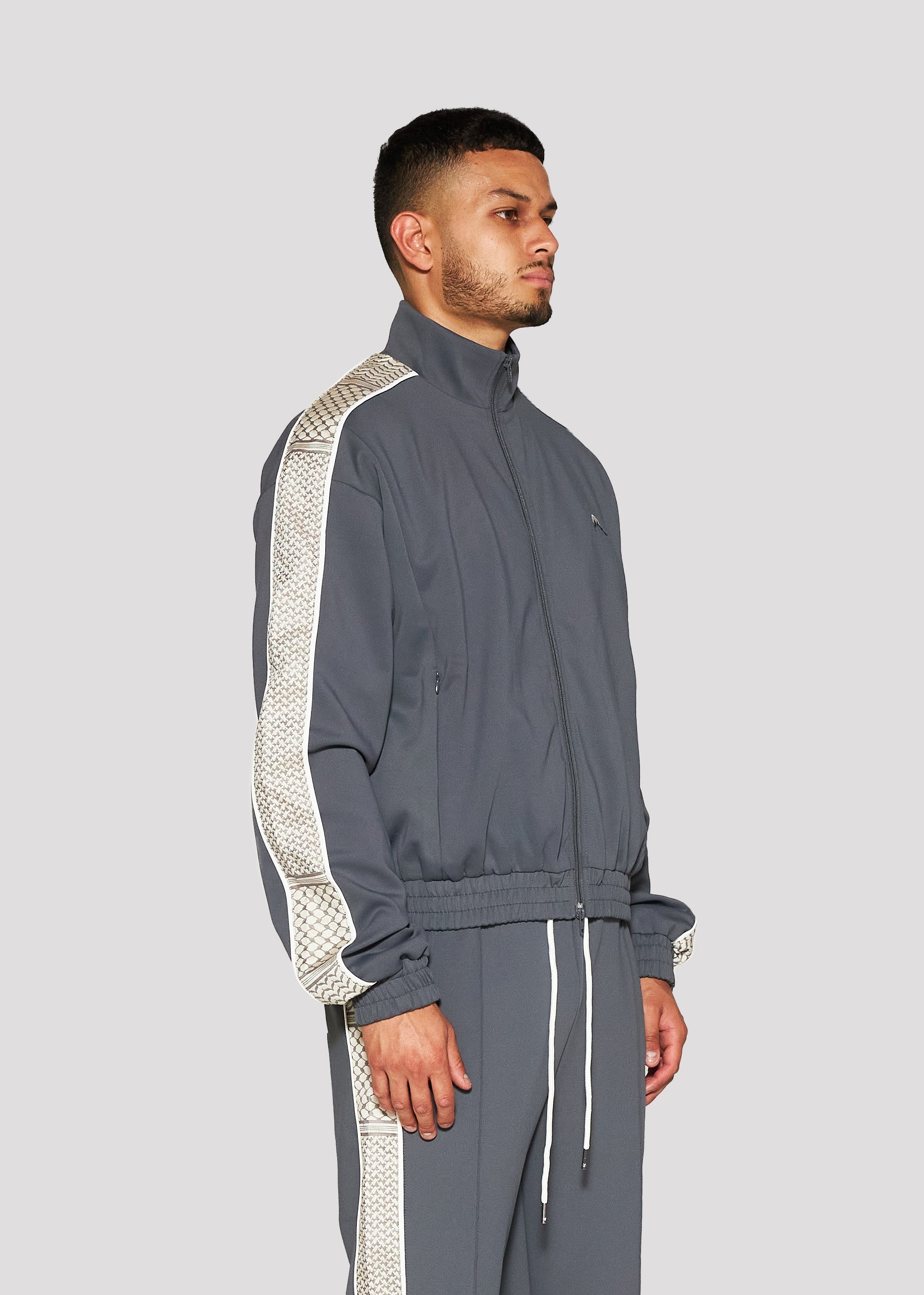 Shemagh Track Jacket (Gray)