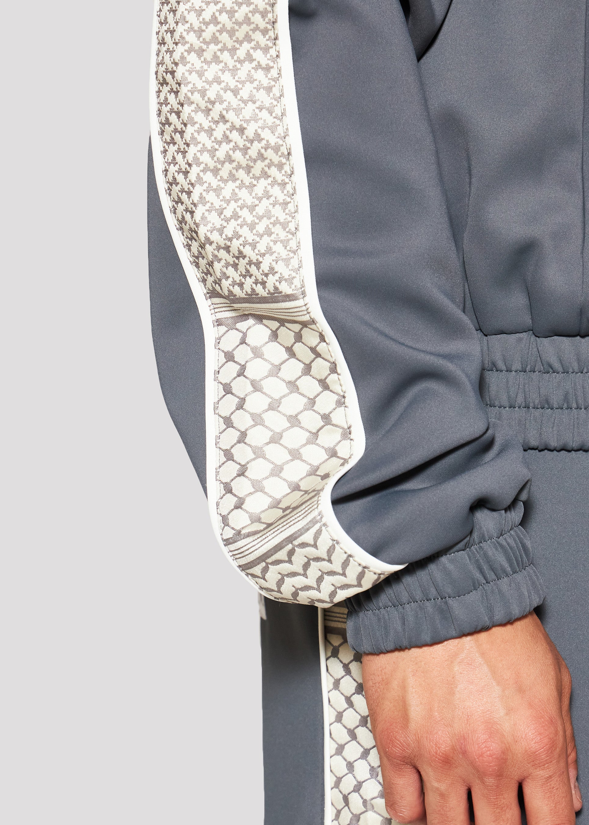 Shemagh Track Jacket (Gray)
