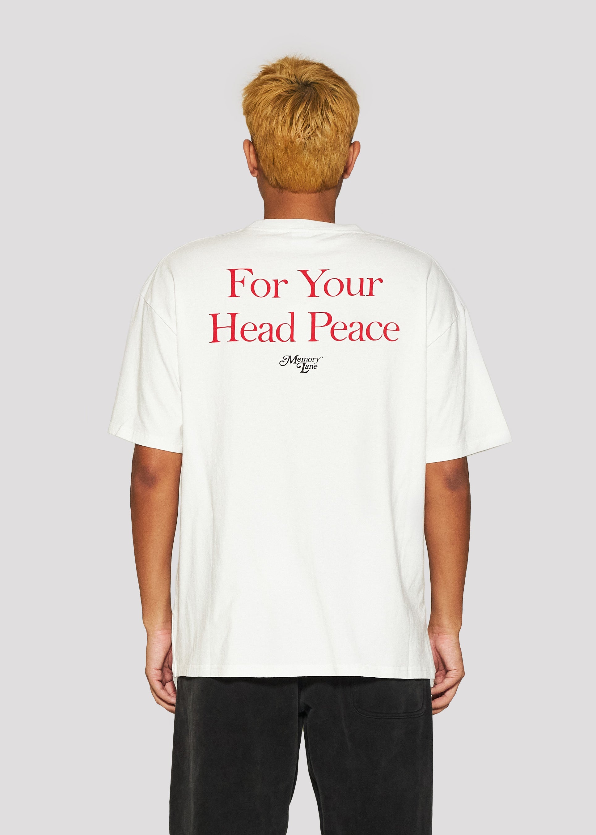 Head Peace Tee (Vintage White)