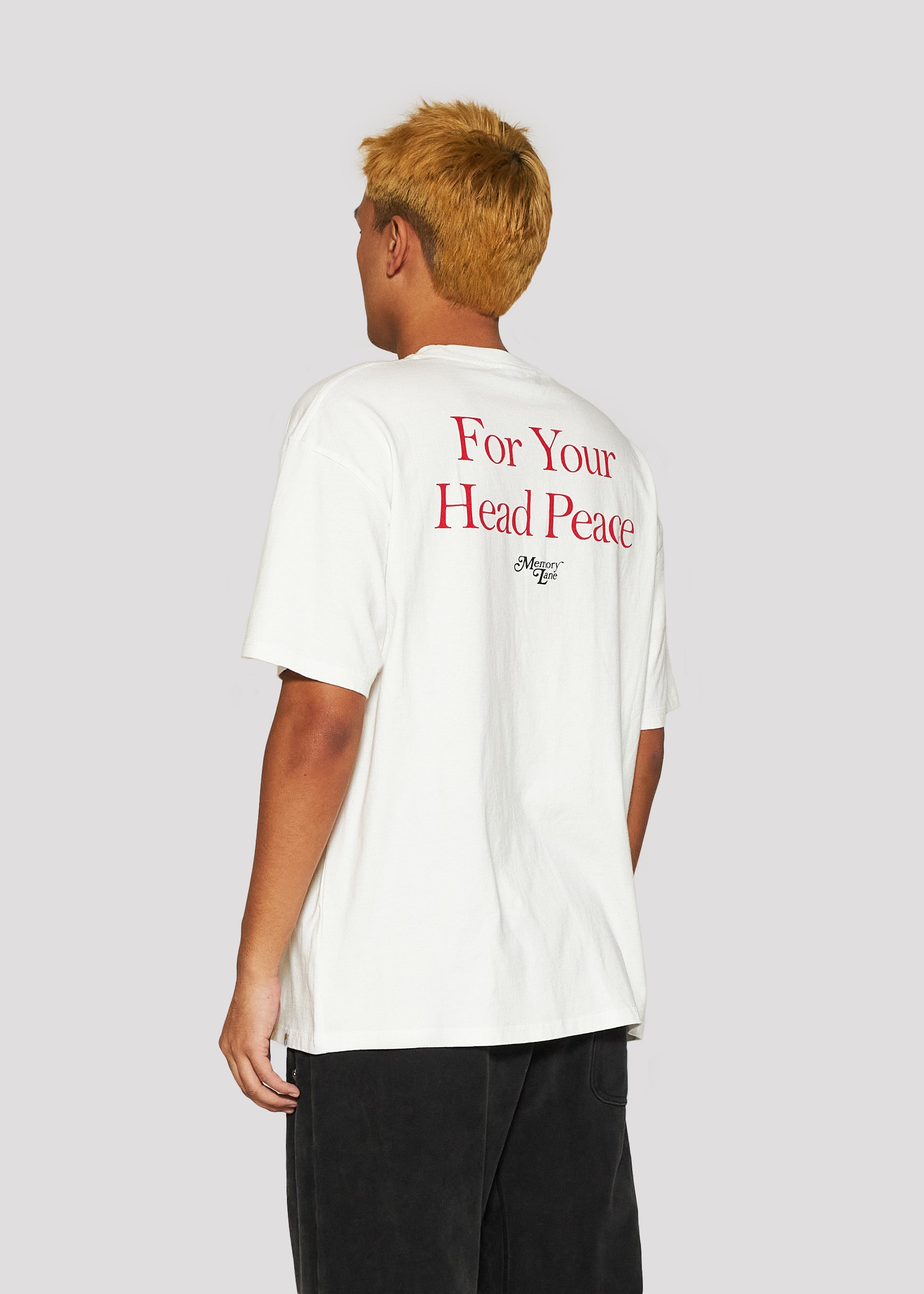 Head Peace Tee (Vintage White)