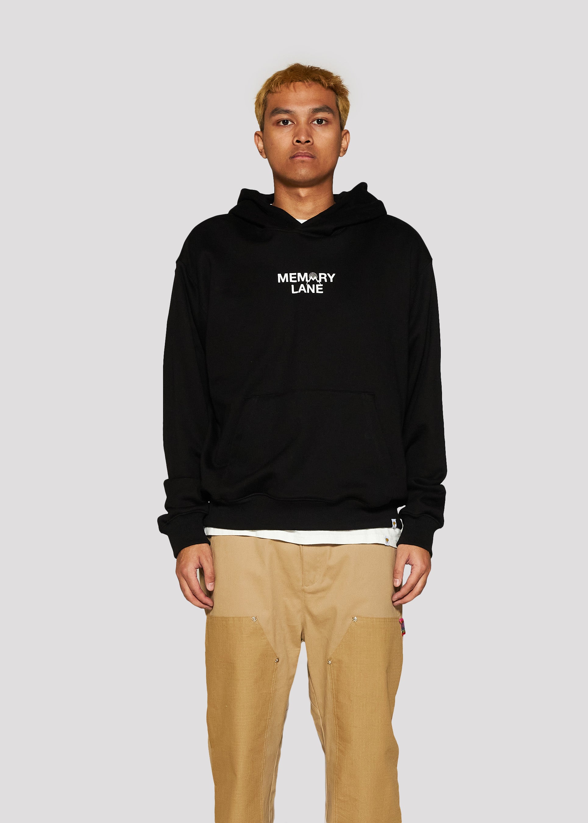 Stack Rise Pullover Hoodie (Black)