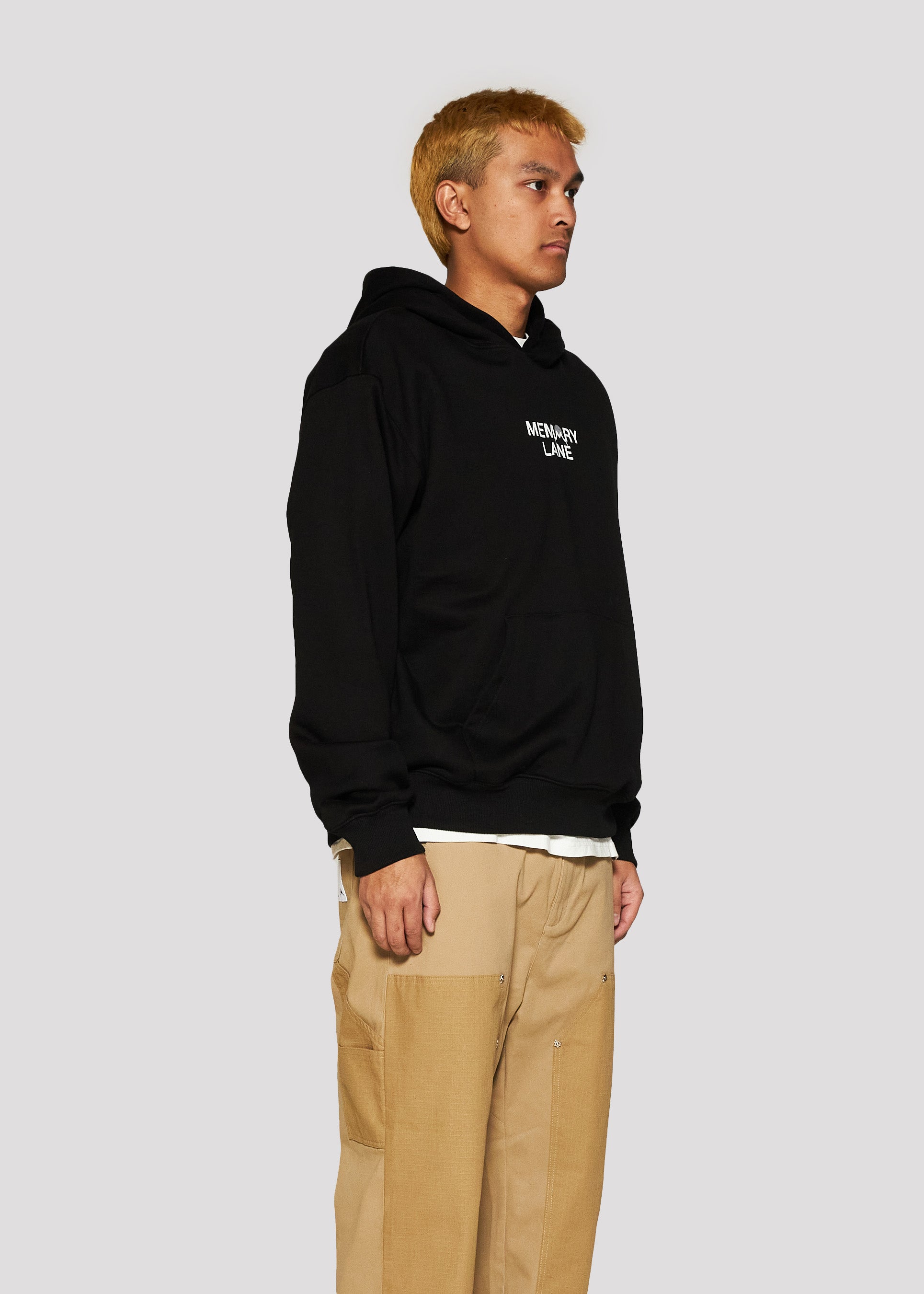Stack Rise Pullover Hoodie (Black)