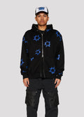 Memory Blast Zip Hoodie (Black)