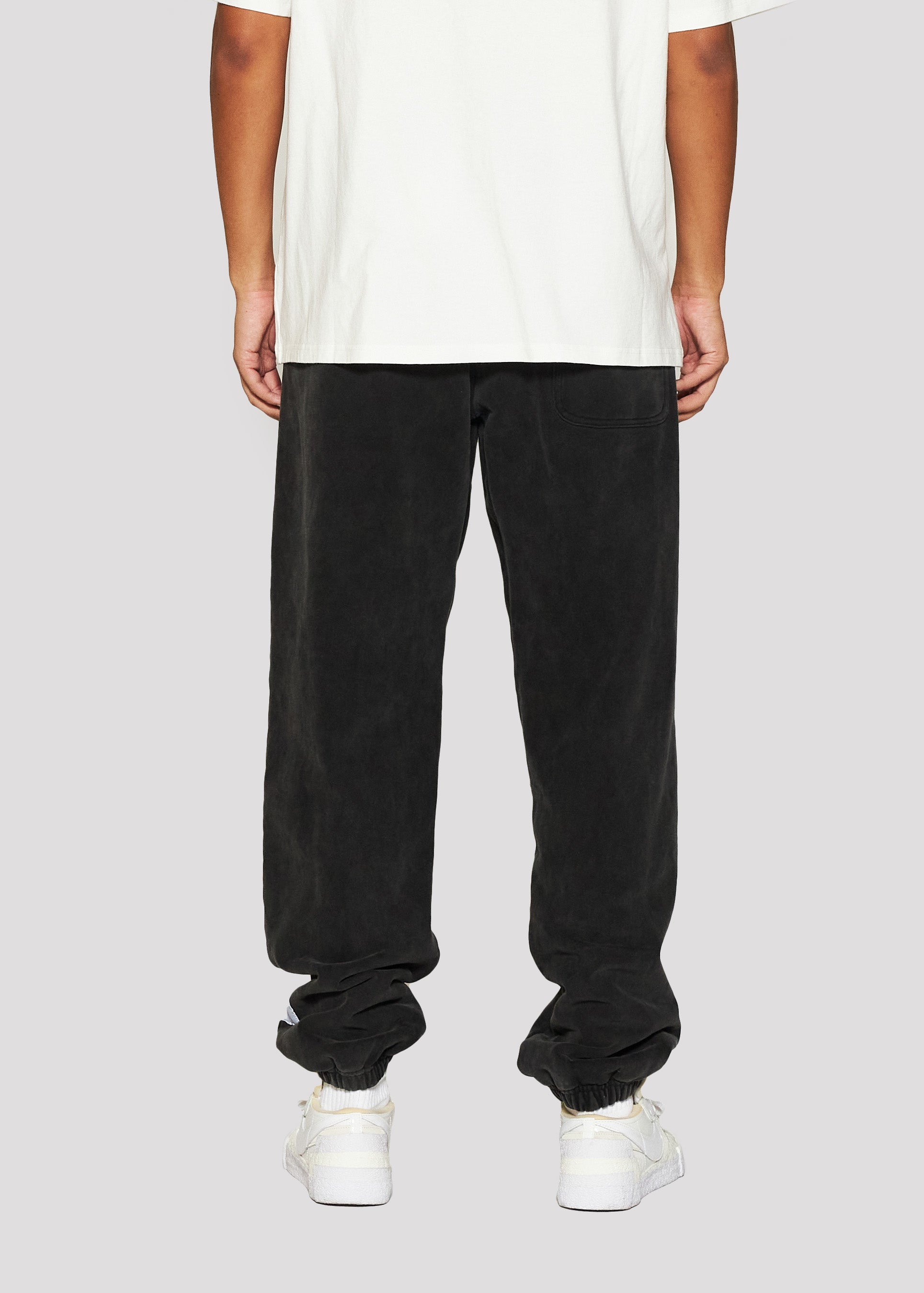 Stack Rise Sweatpant (Black)