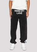 Stack Rise Sweatpant (Black)