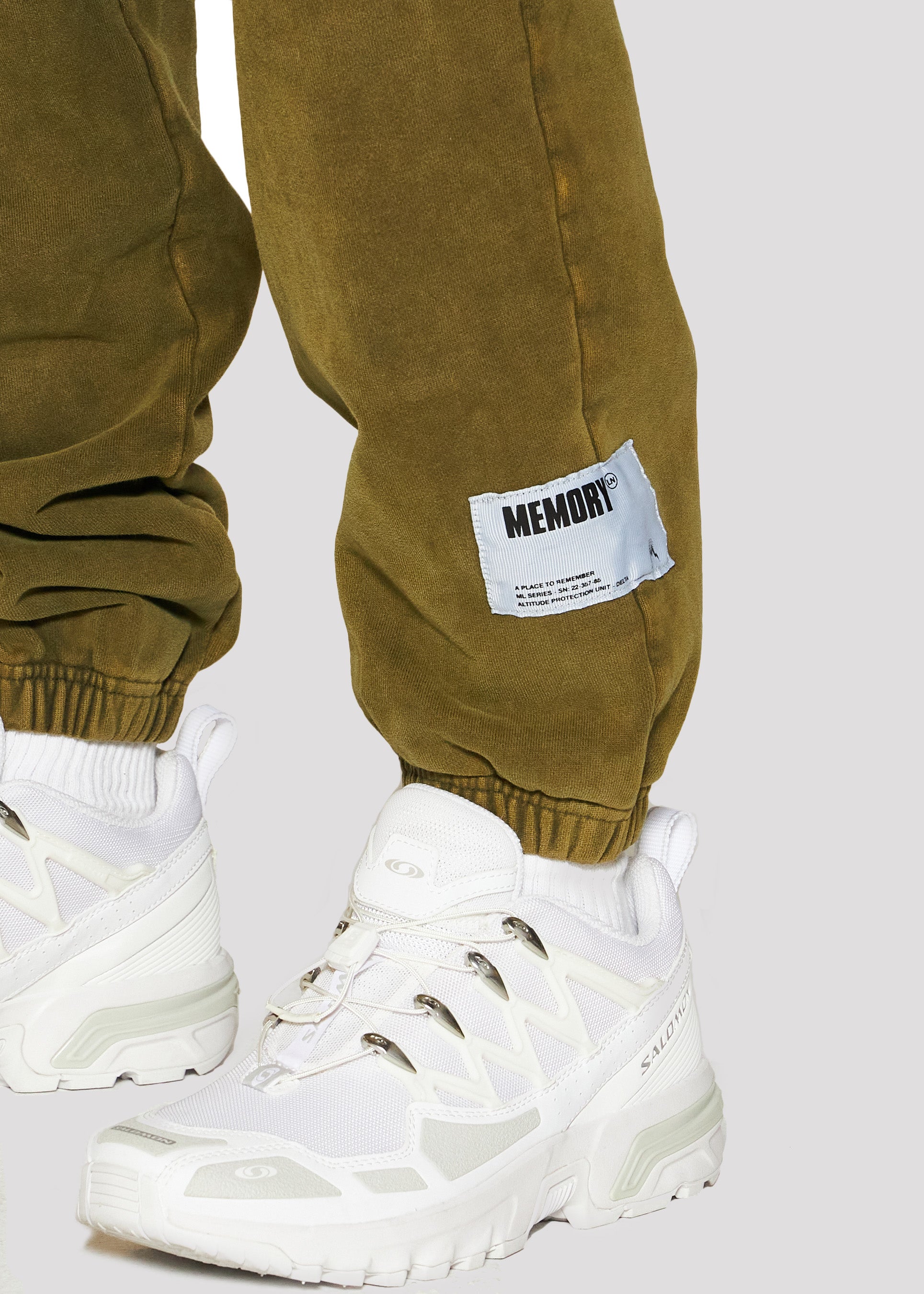 Stack Rise Sweatpant (Olive)