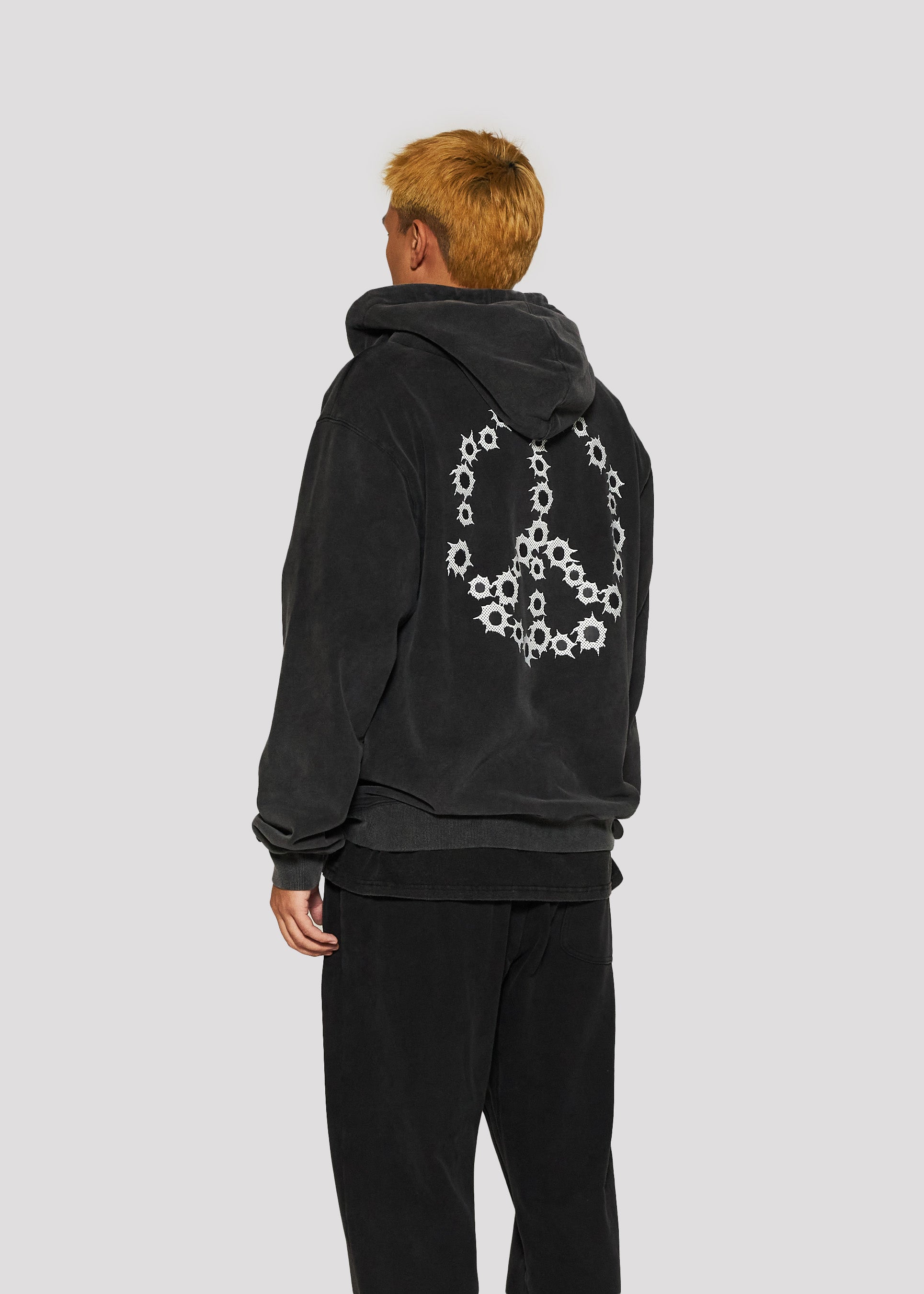 Peace'd Out Hoodie (Black)