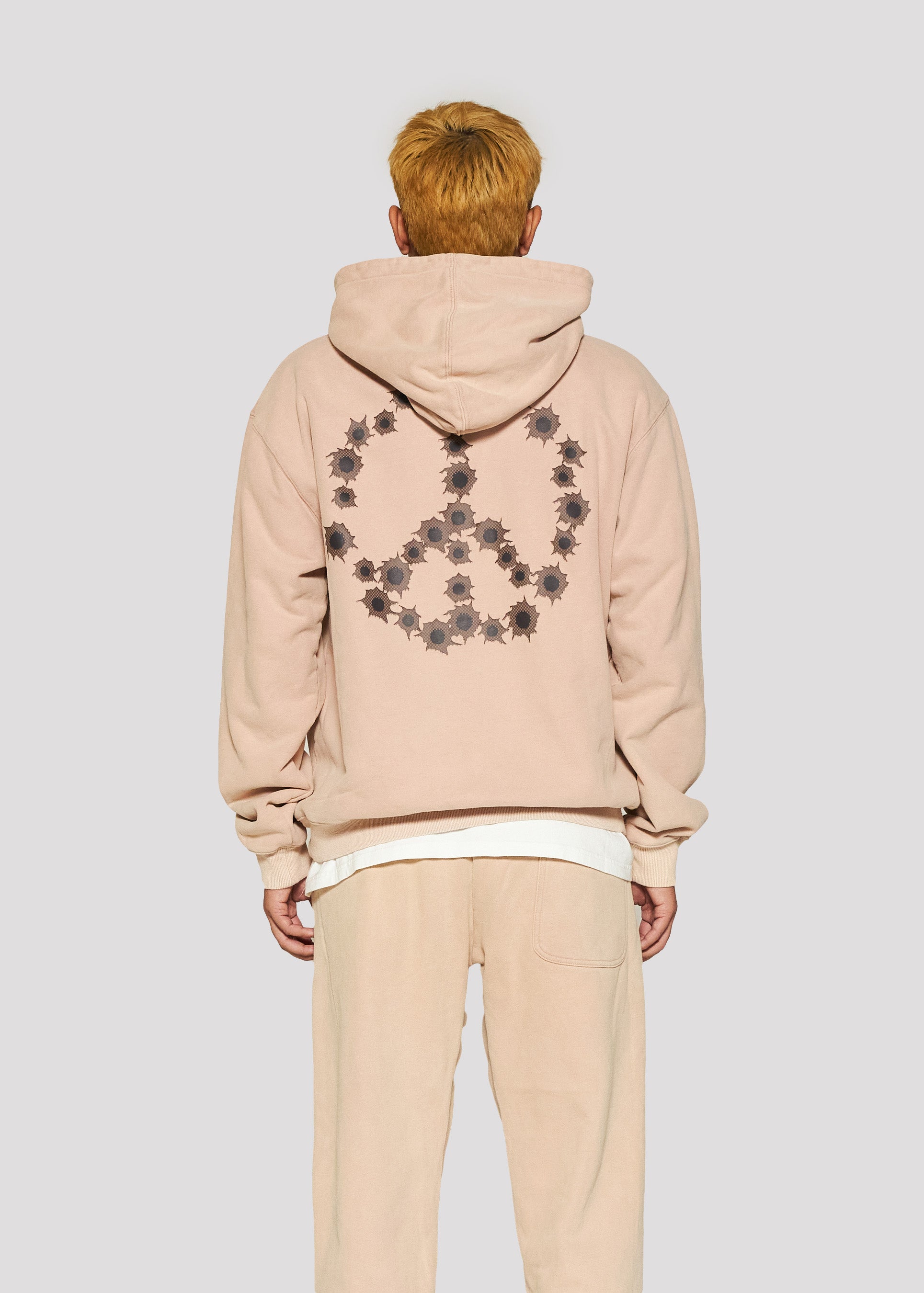 Peace'd Out Hoodie (Pink)
