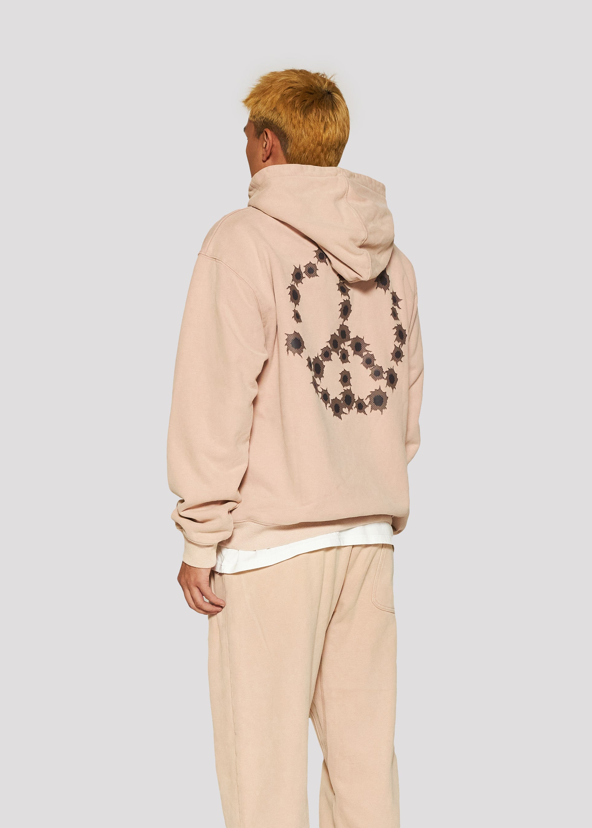 Peace'd Out Hoodie (Pink)