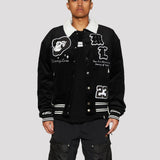 Ramsy Letterman Jacket (Black)