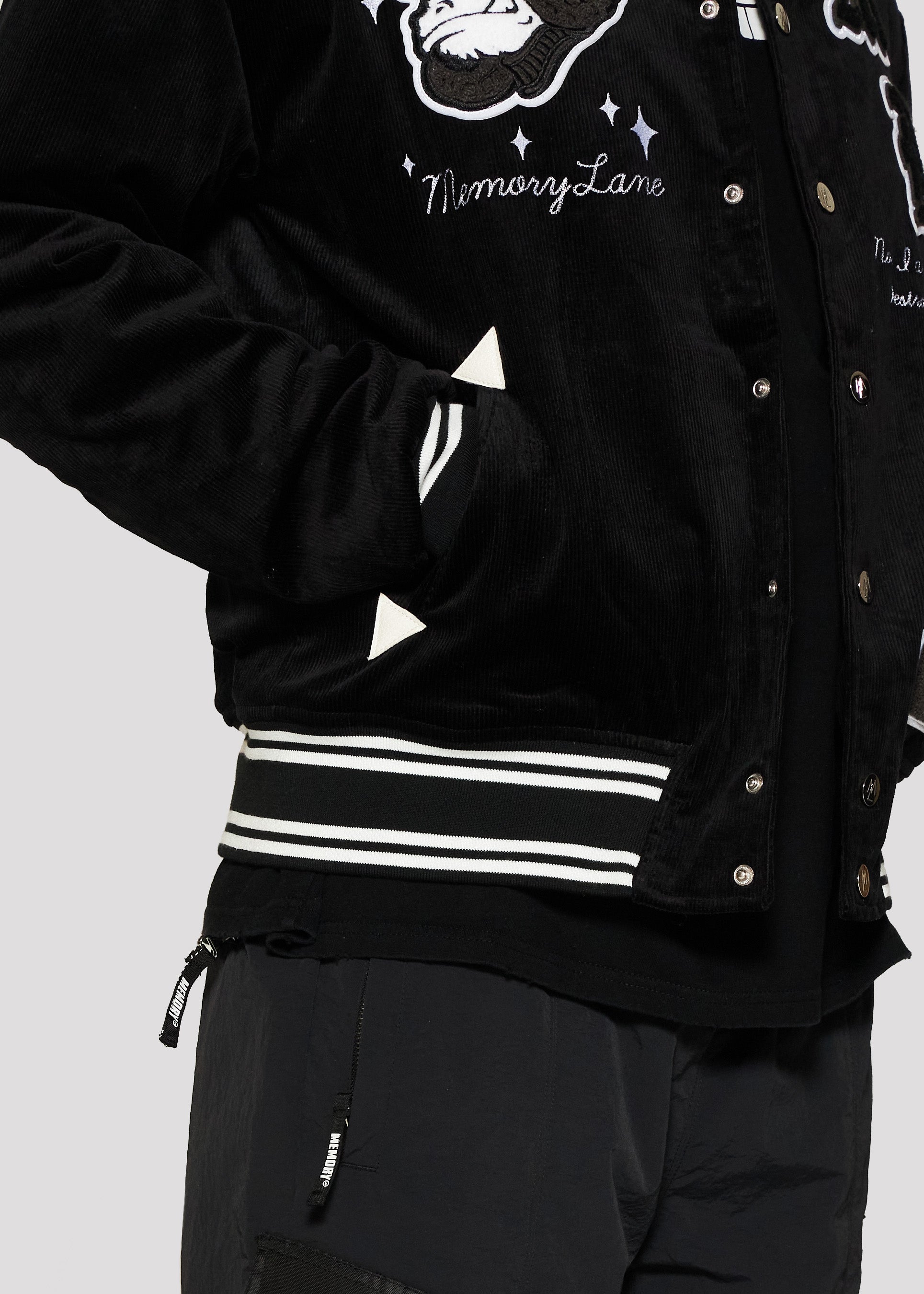 Ramsy Letterman Jacket (Black)