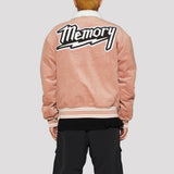 Ramsy Letterman Jacket (Dust Pink)