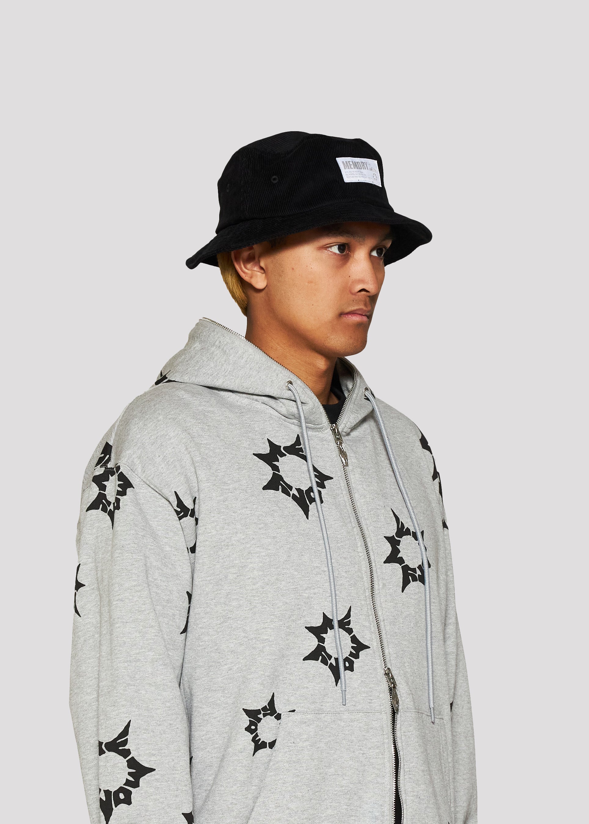 Core Label Corduroy Bucket Hat (Black)