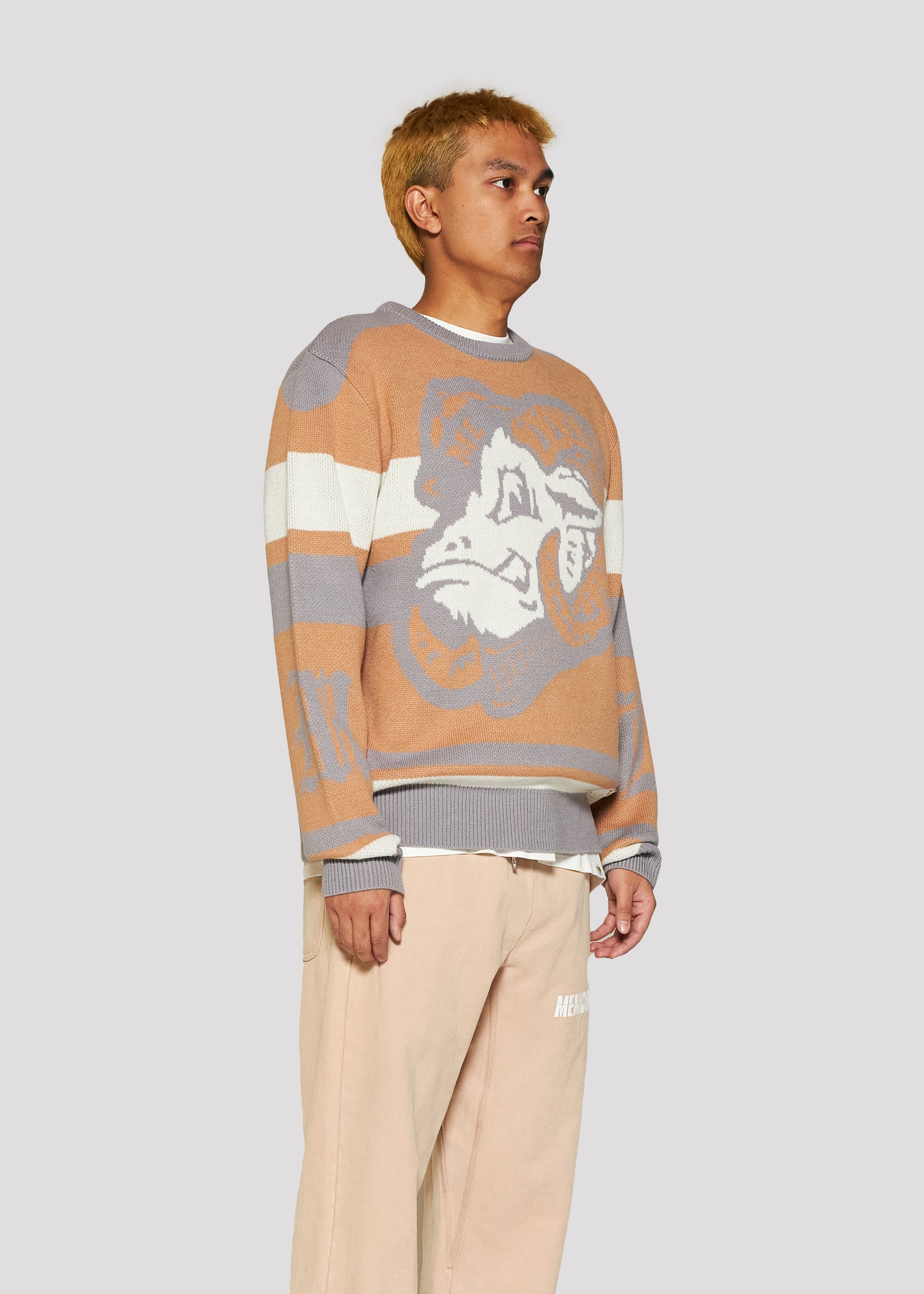 Ramsy Hockey Sweater (Dust Pink)