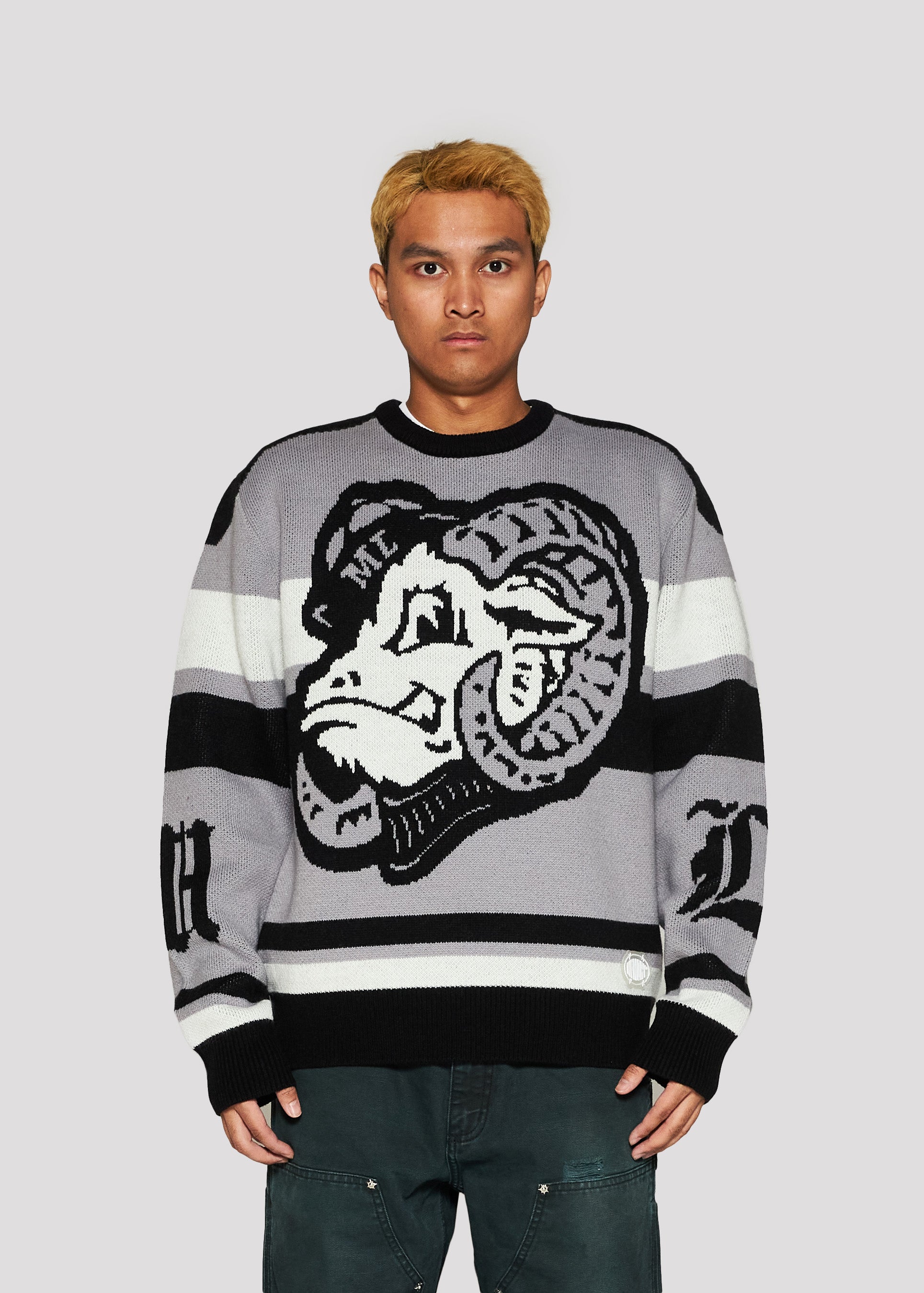 Ramsy Hockey Sweater (Black/Gray)