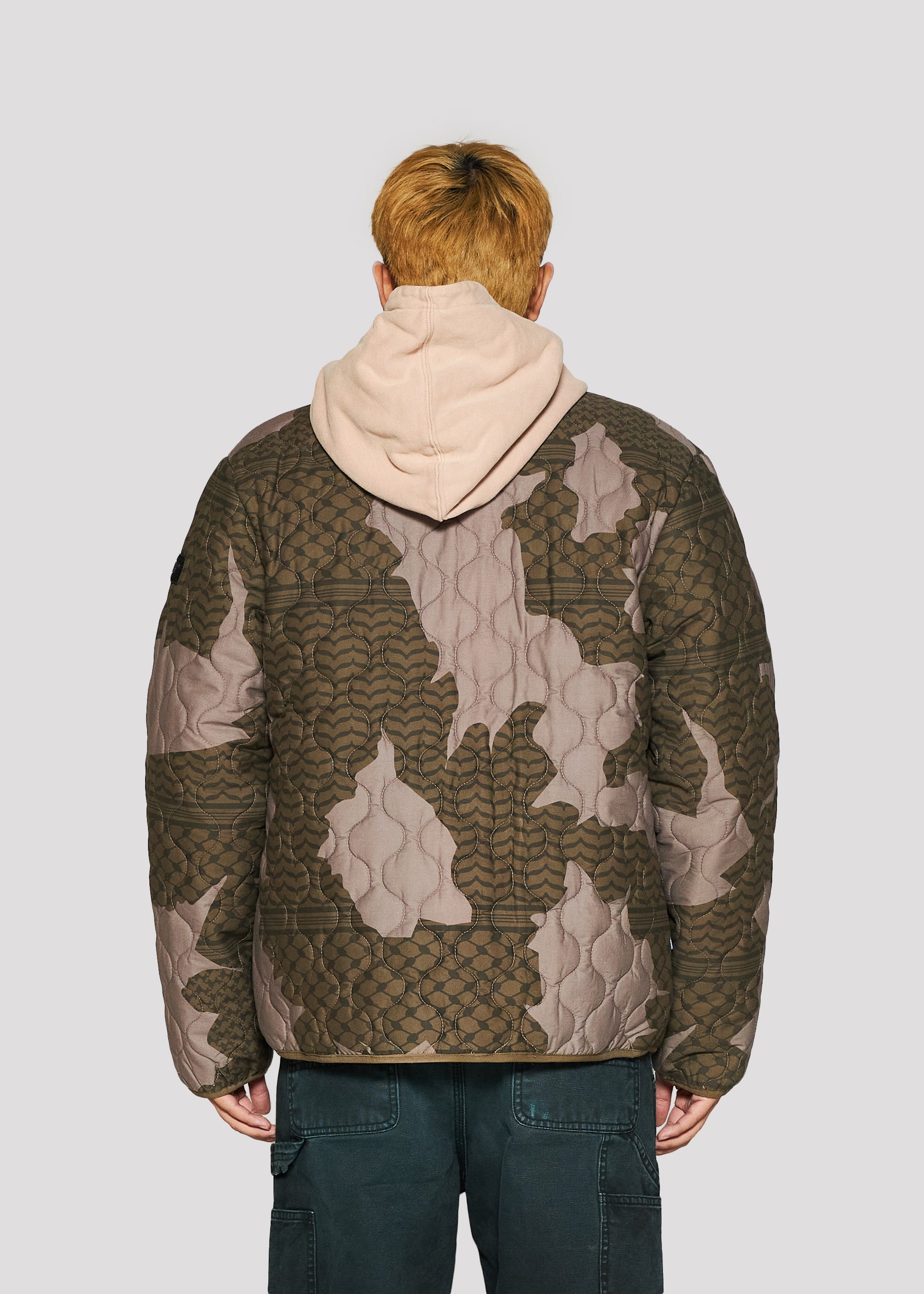 Patchwork Liner Jacket (Camo)