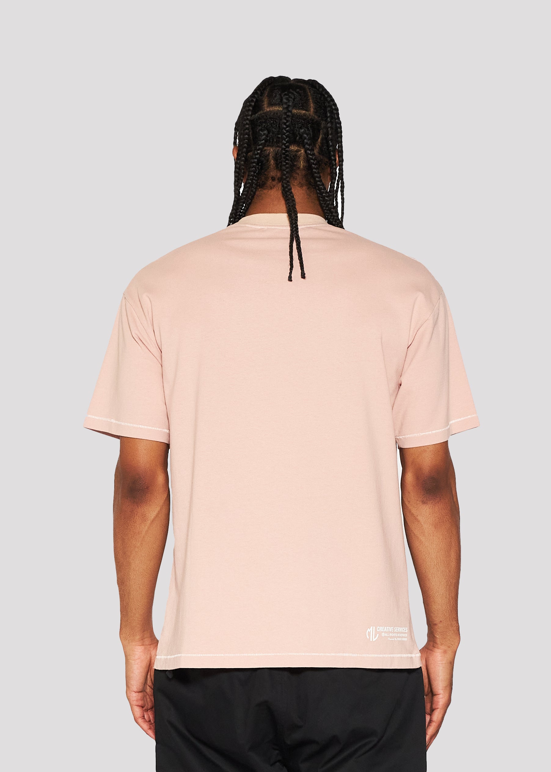 Core Logo Tee (Dust Pink)