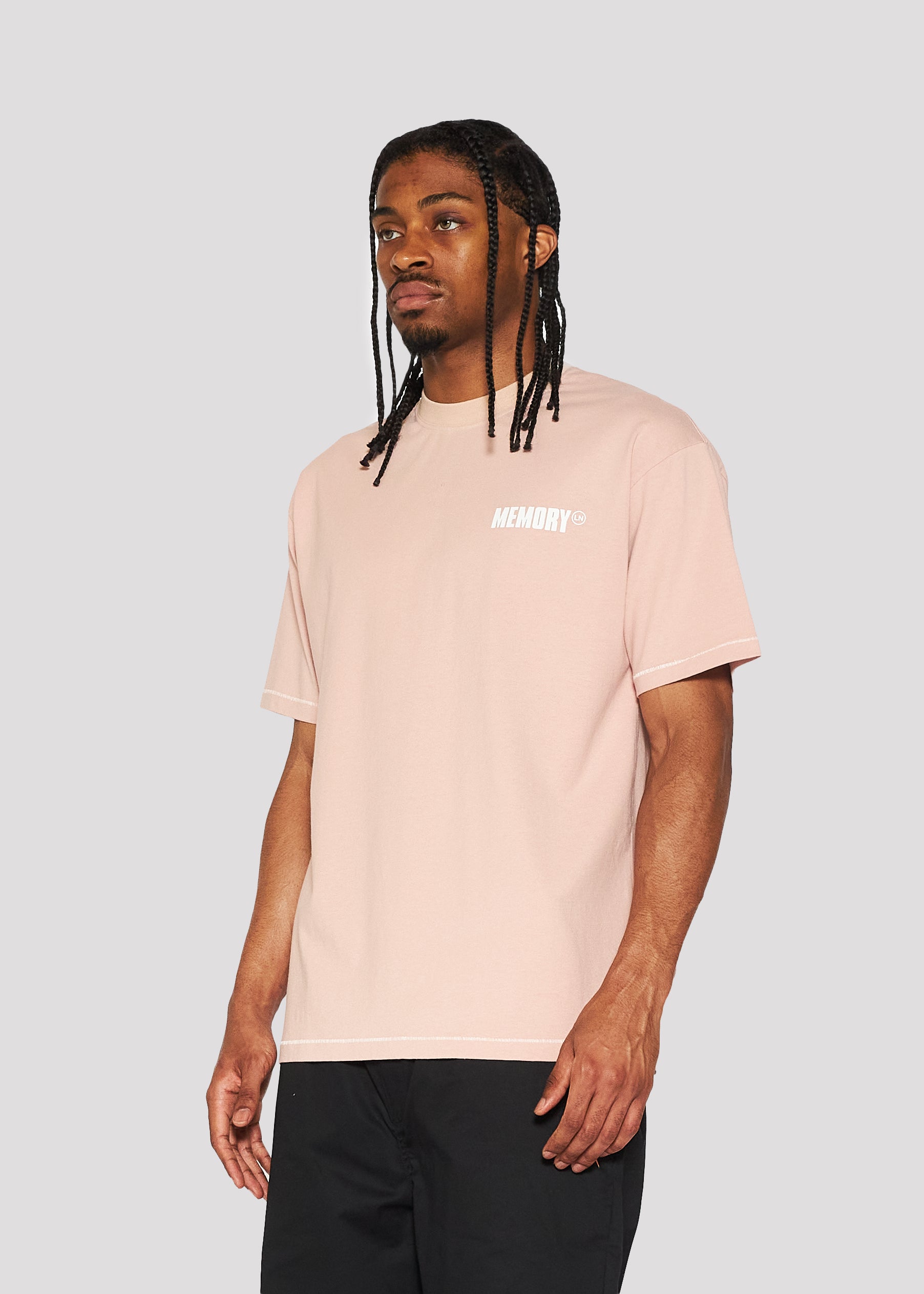 Core Logo Tee (Dust Pink)