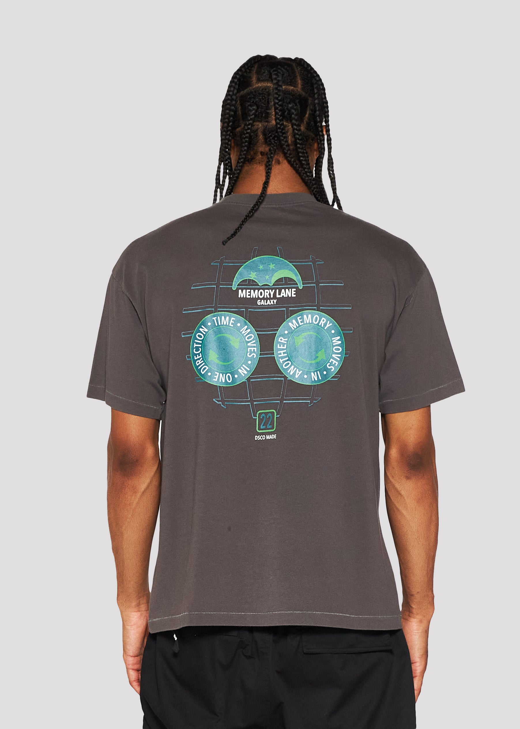 About Time Tee (Charcoal)