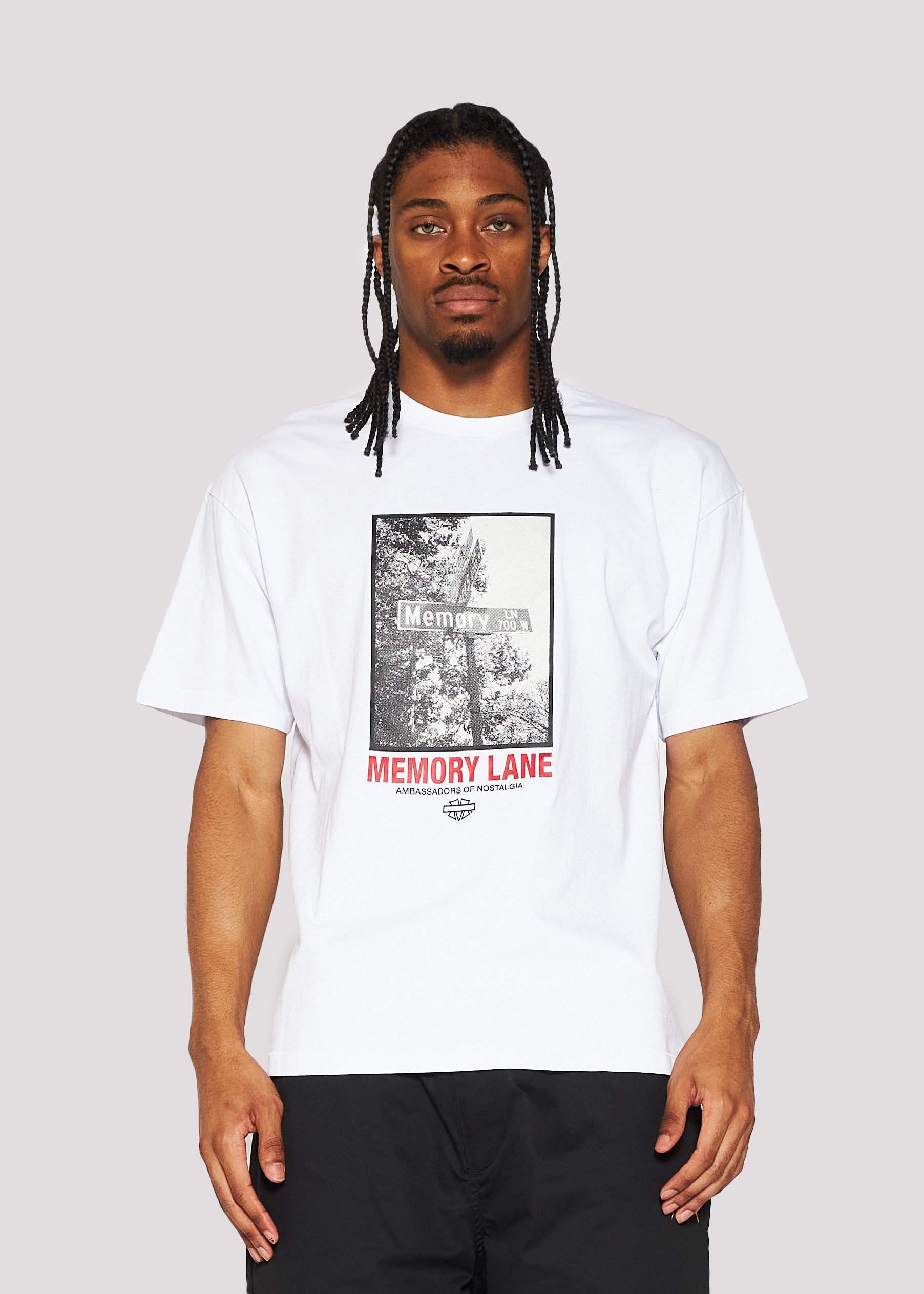 Street Sign Tee (White)