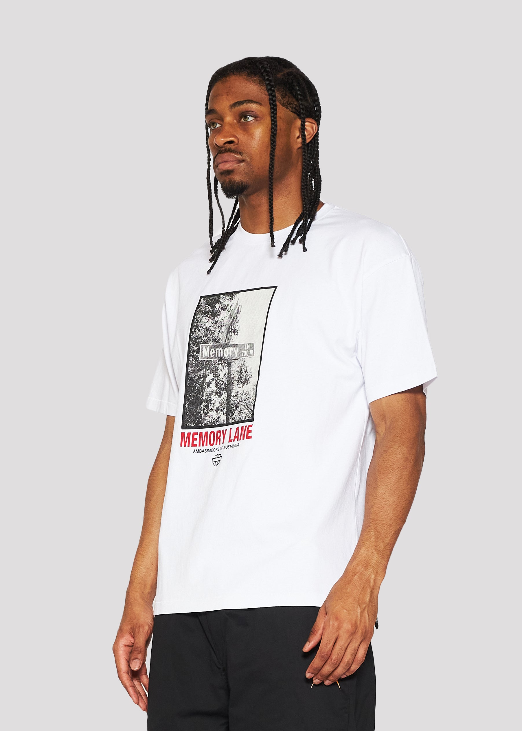 Street Sign Tee (White)