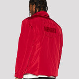 Nylon Puff Jacket (Red)