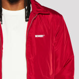 Nylon Puff Jacket (Red)