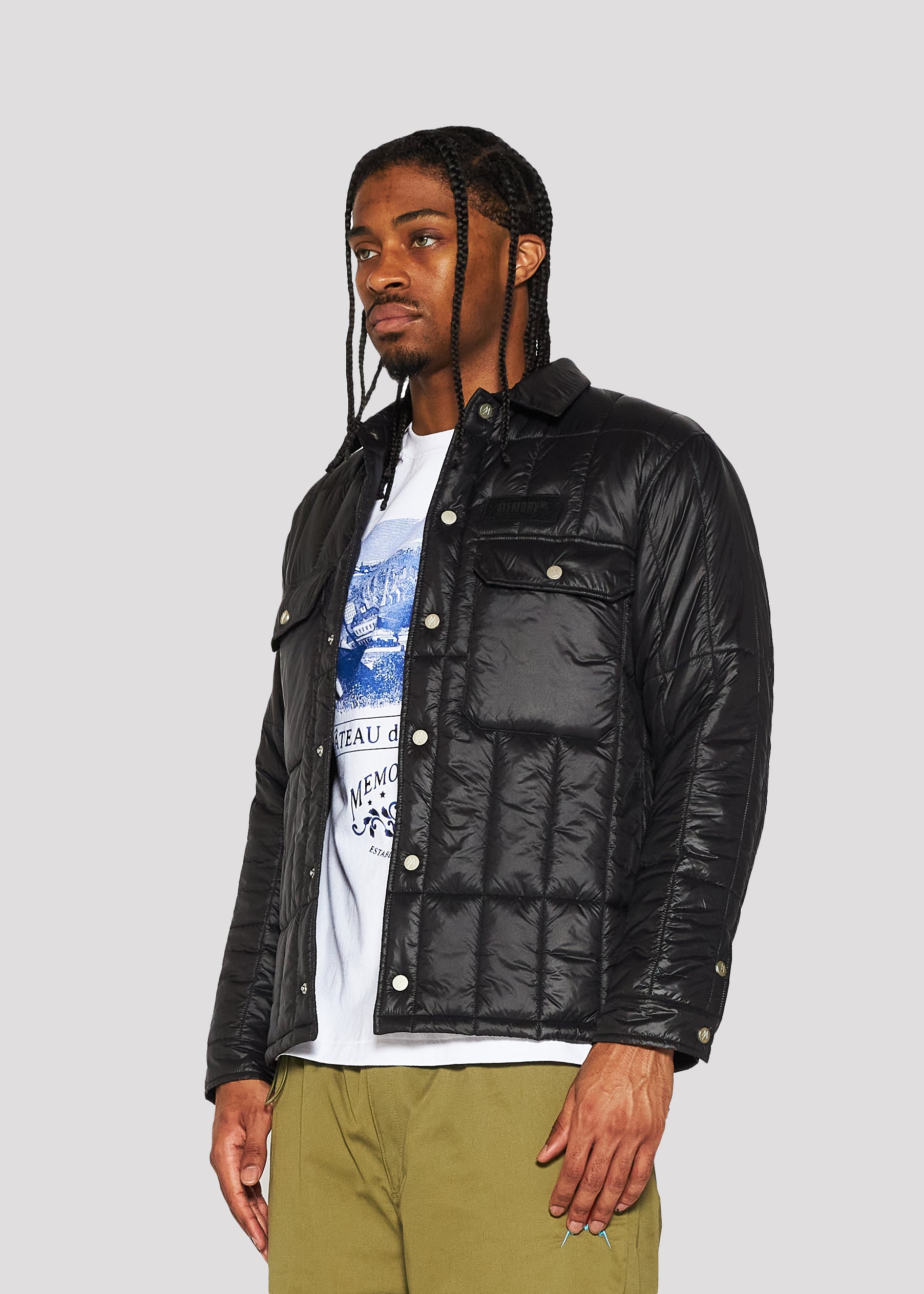 Novel Padded Shirt Jacket