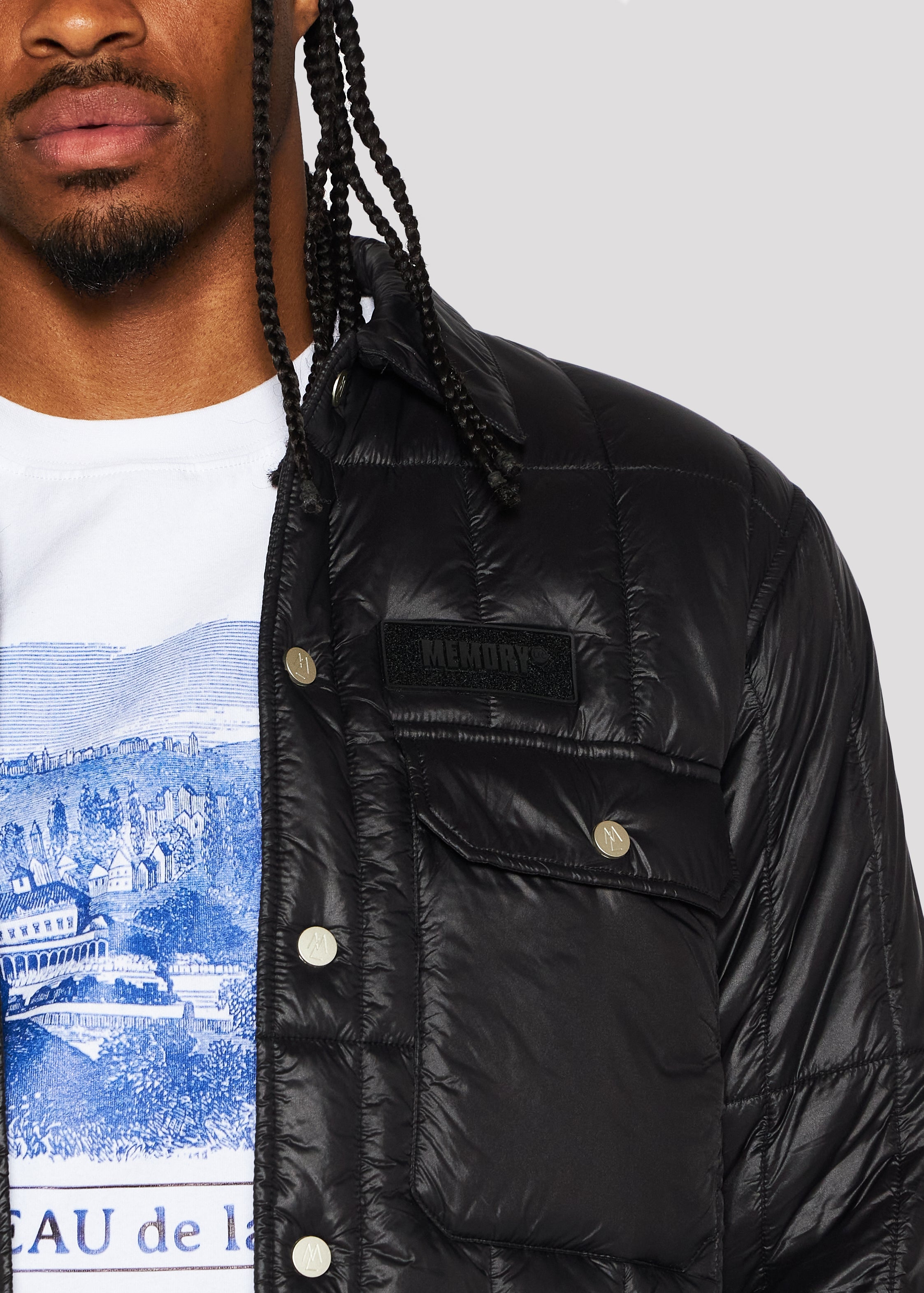 Novel Padded Shirt Jacket