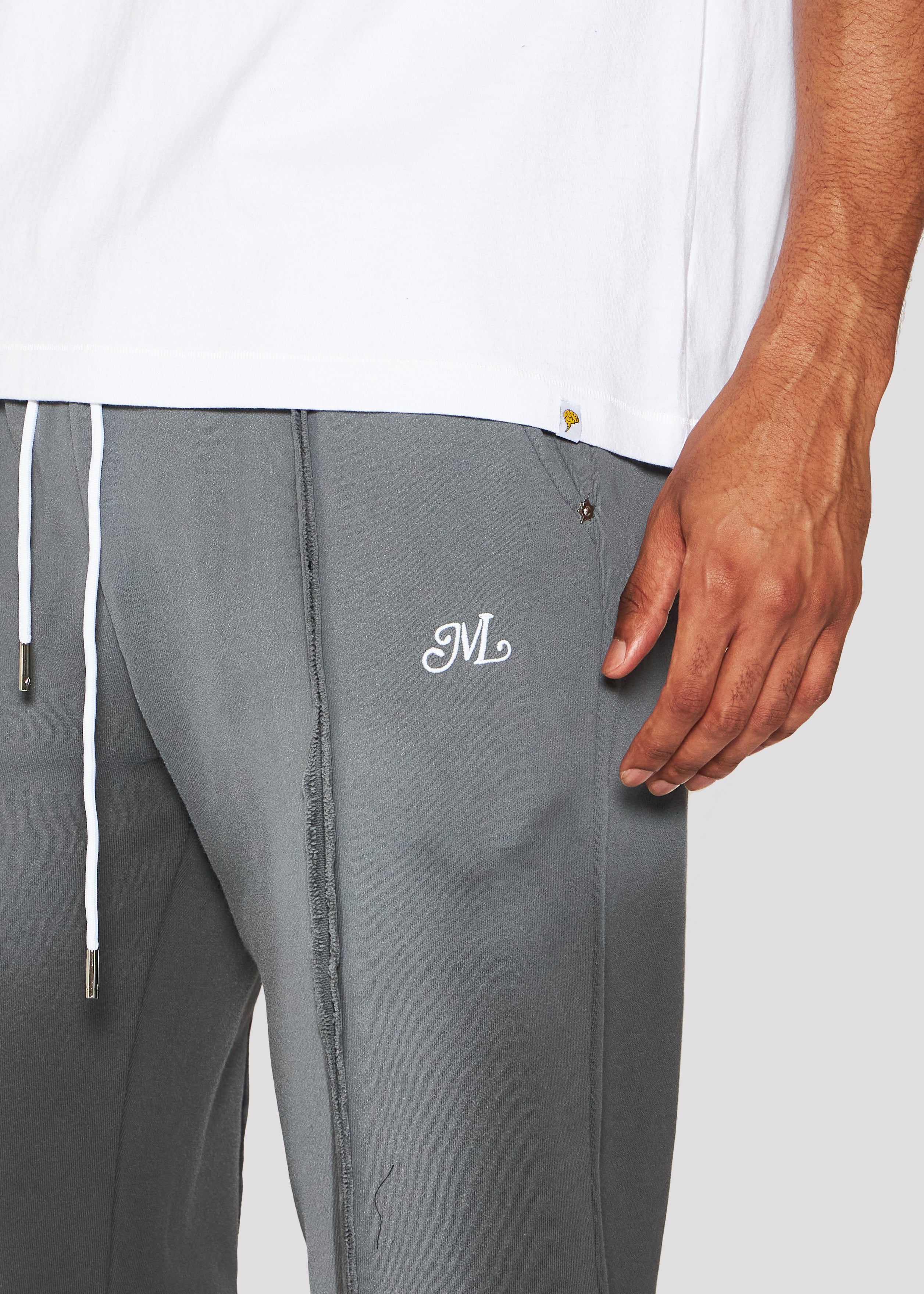 Raw Split Seam Pant (Cinder)