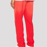 Raw Split Seam Pant (Red)