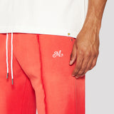 Raw Split Seam Pant (Red)